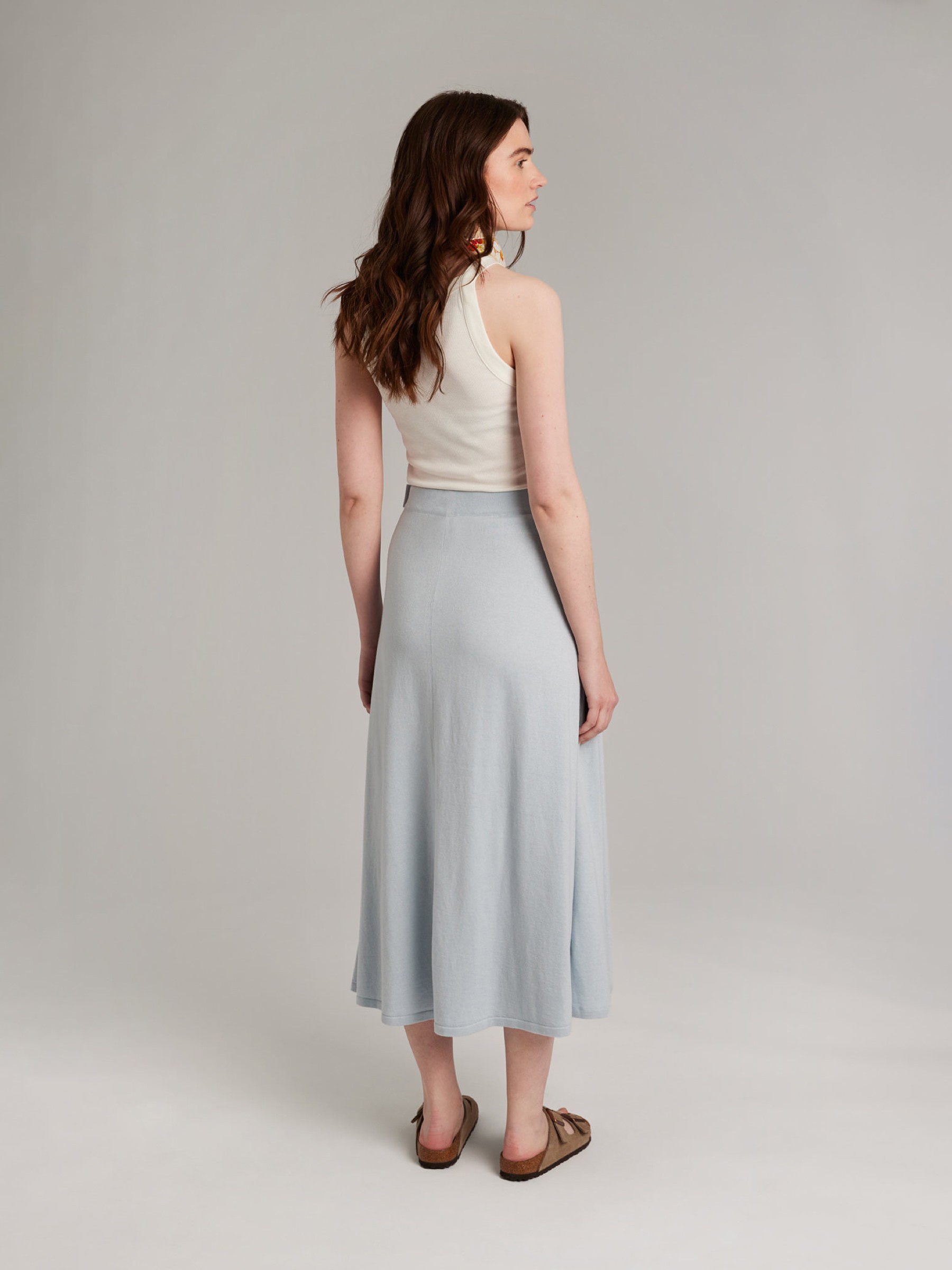 Rock Smooth Wrap Skirt illusion blue Addition