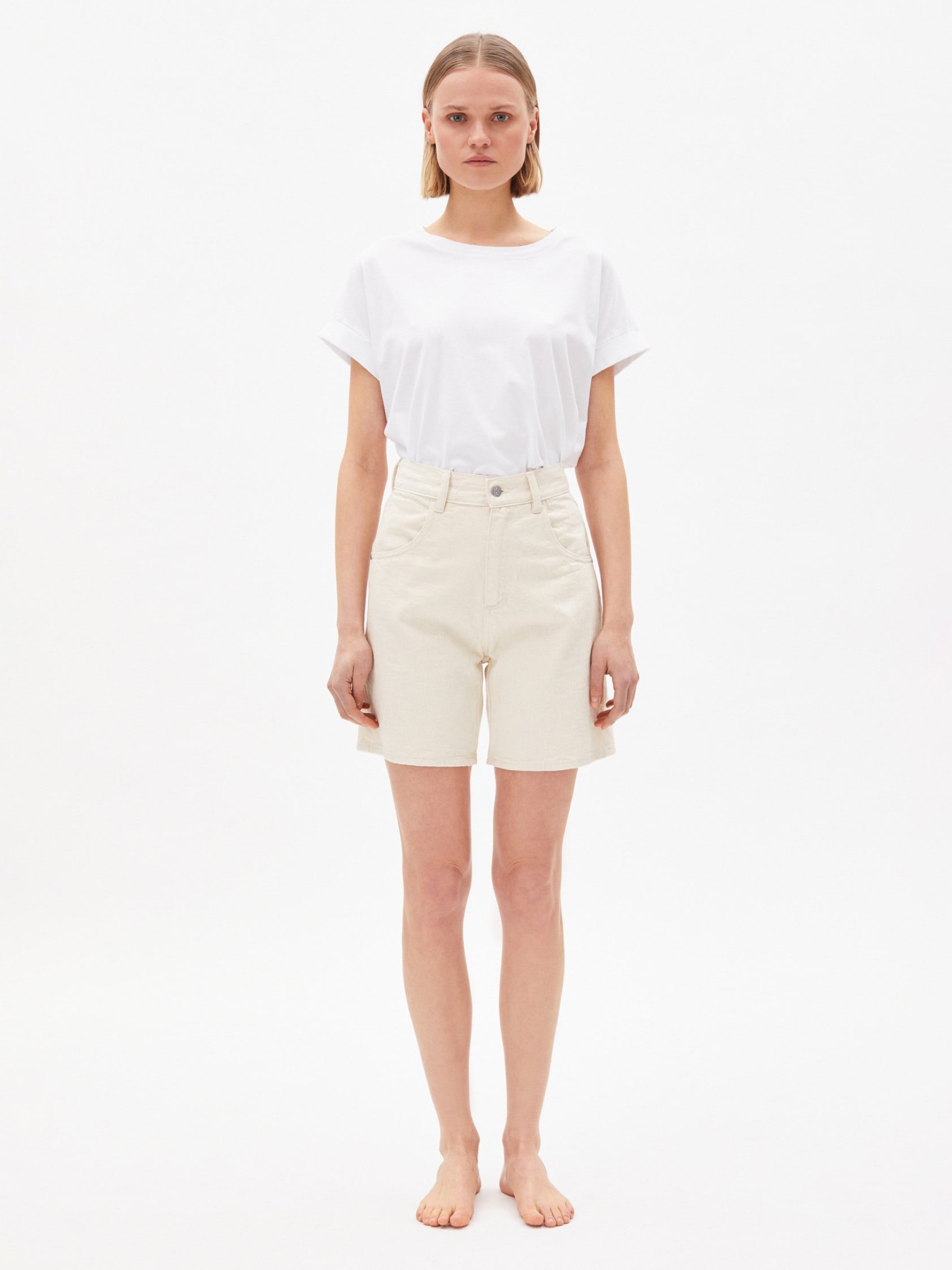 Jeans Shorts Freymaa undyed Armedangels