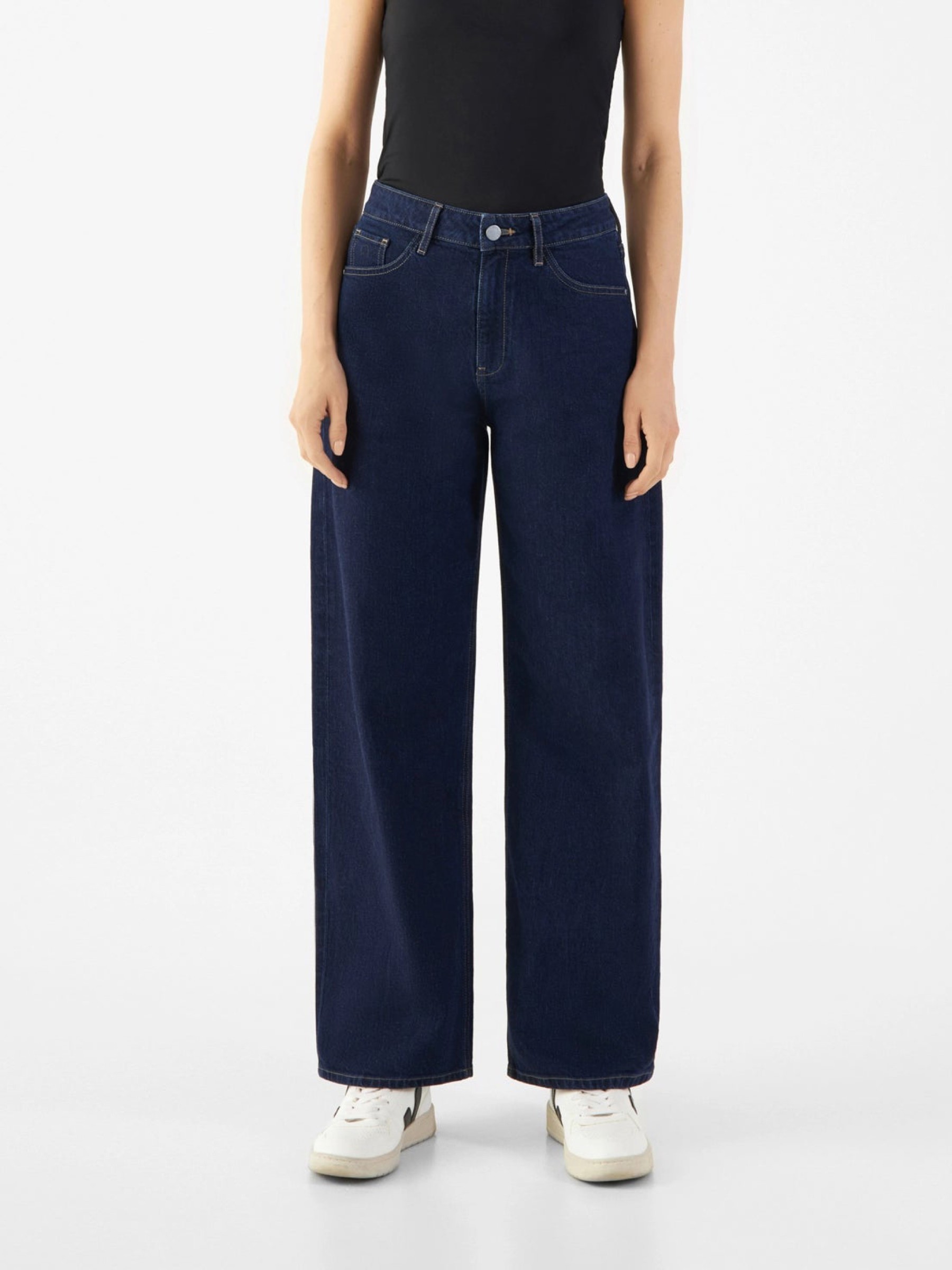 Jeans Hose Ash Barrel Leg dark blue Dawn Denim