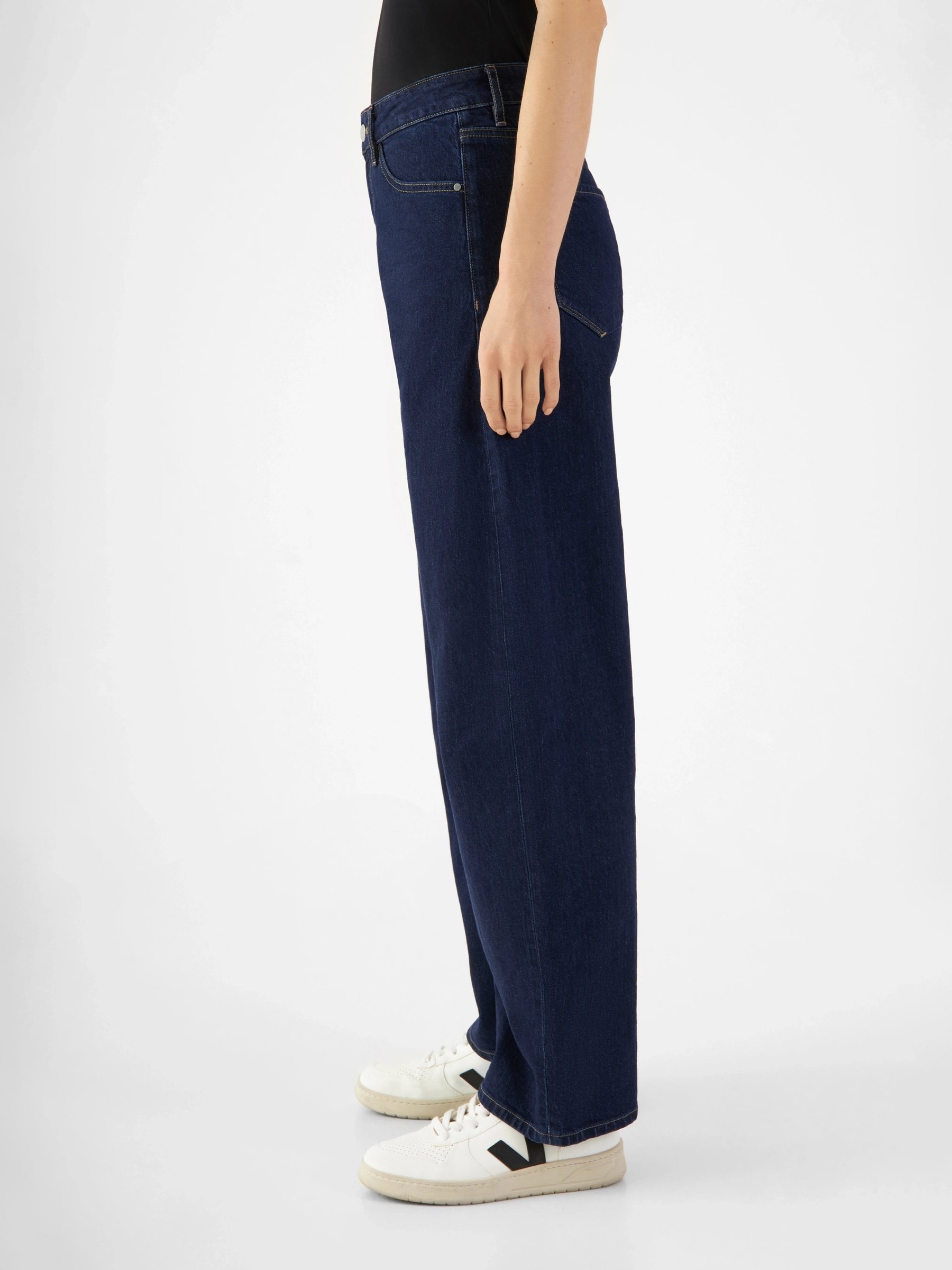 Jeans Hose Ash Barrel Leg dark blue Dawn Denim