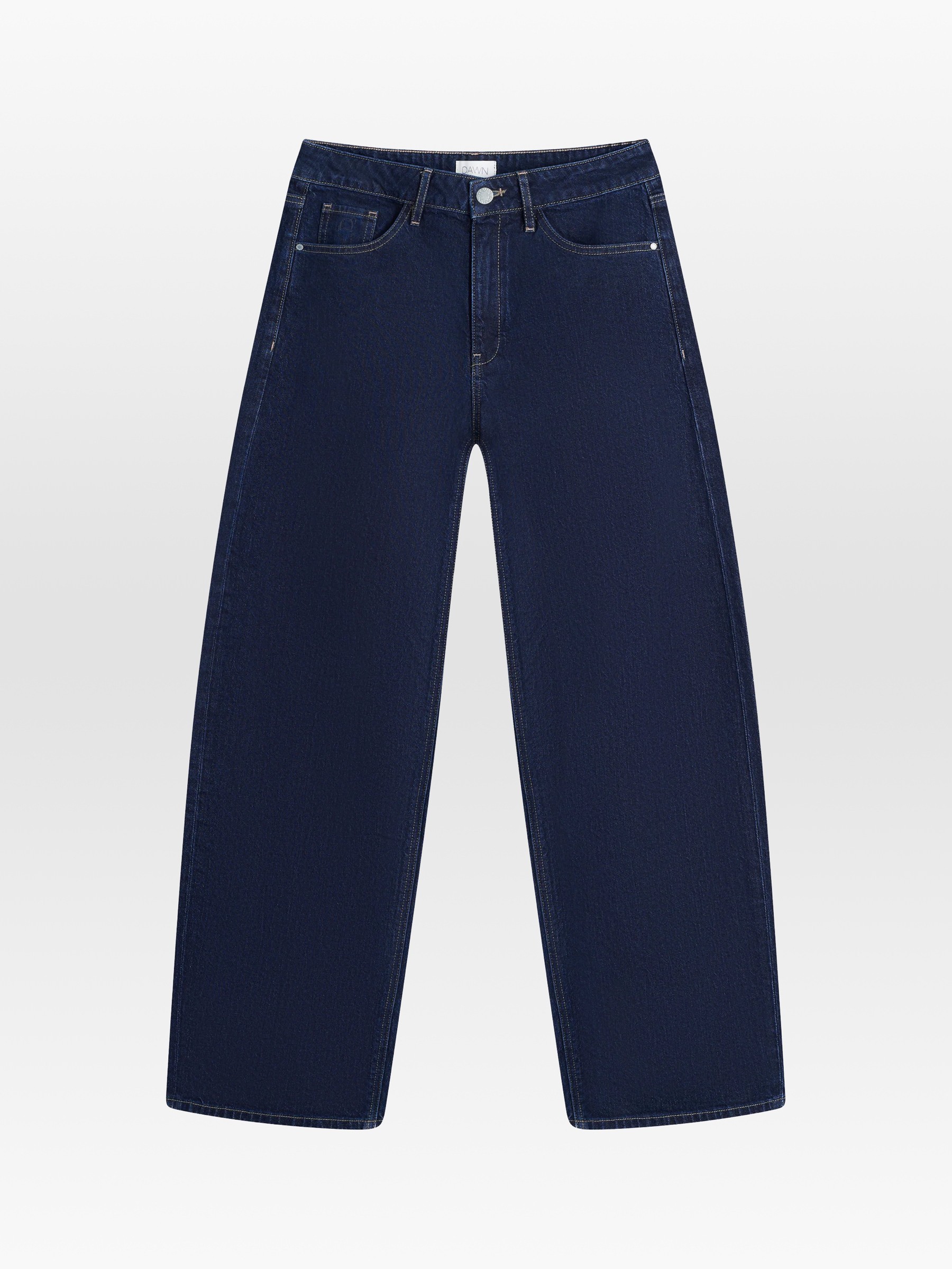 Jeans Hose Ash Barrel Leg dark blue Dawn Denim