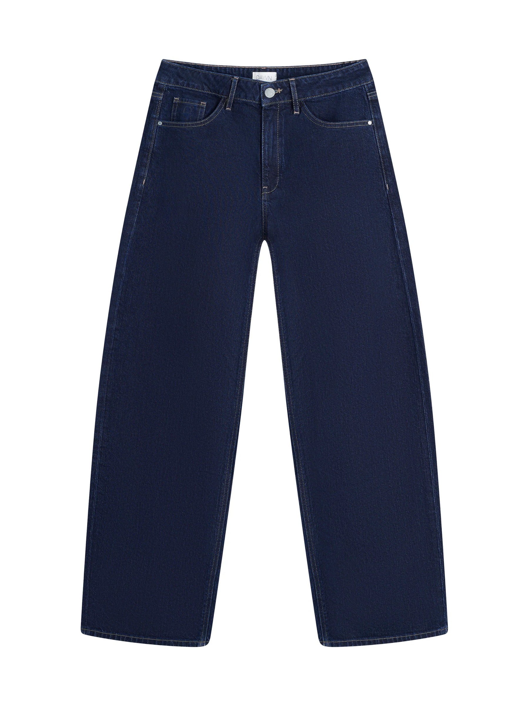 Jeans Hose Ash Barrel Leg dark blue Dawn Denim