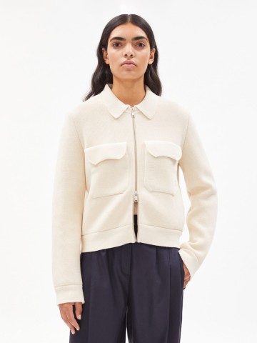 Jacke Zip-Cardigan Jaaike undyed Armedangels