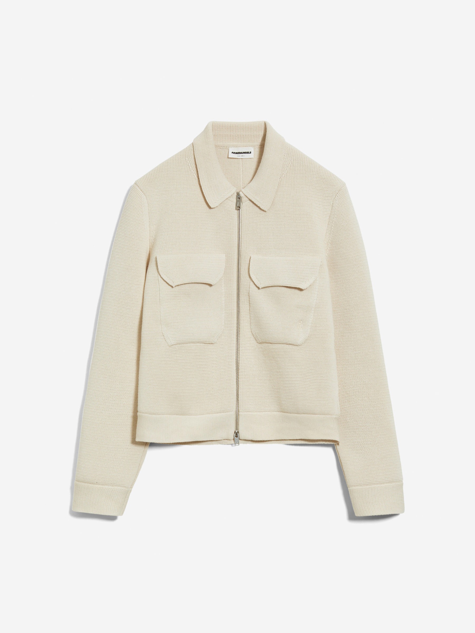 Jacke Zip-Cardigan Jaaike undyed Armedangels