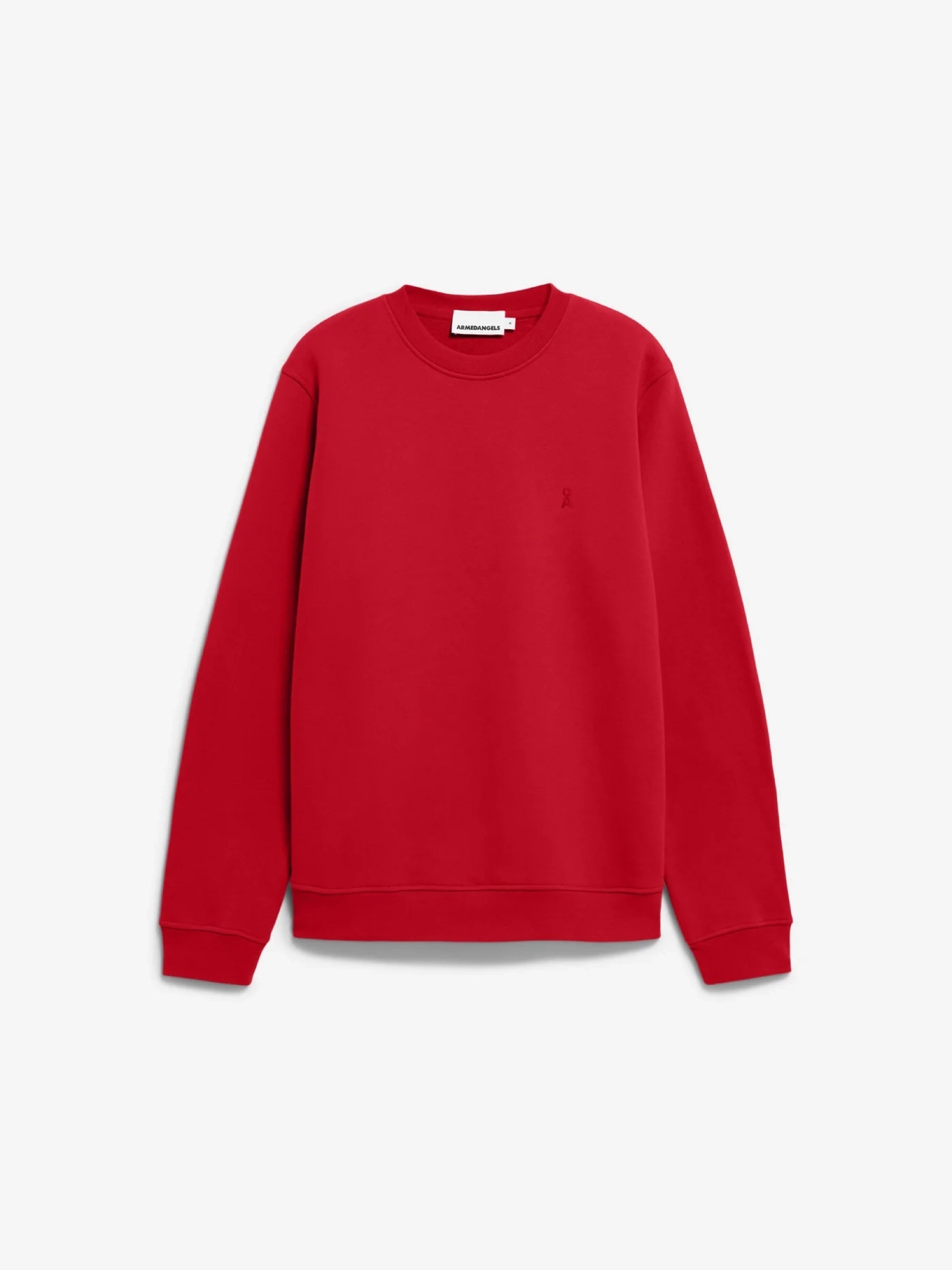 Pullover Baaro Fleece scarlet red Armedangels