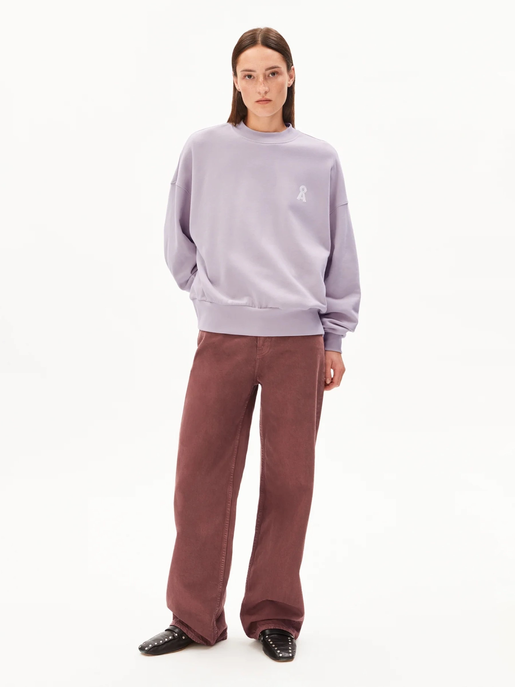 Pullover Iconic A Alizaa ice grape Armedangels