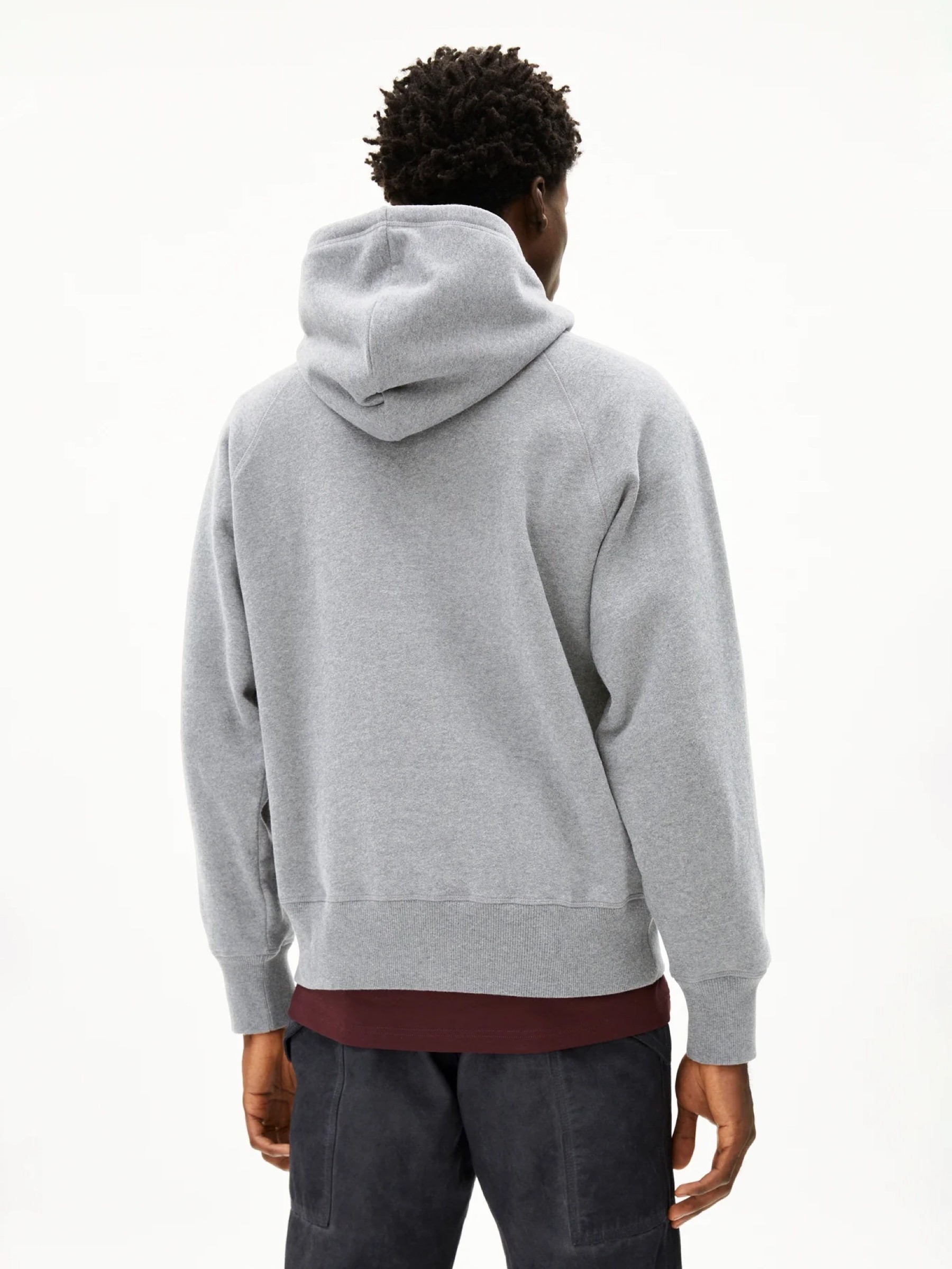 Kapuzenpullover Iconic A Haanri Melange silver melange Armedangels