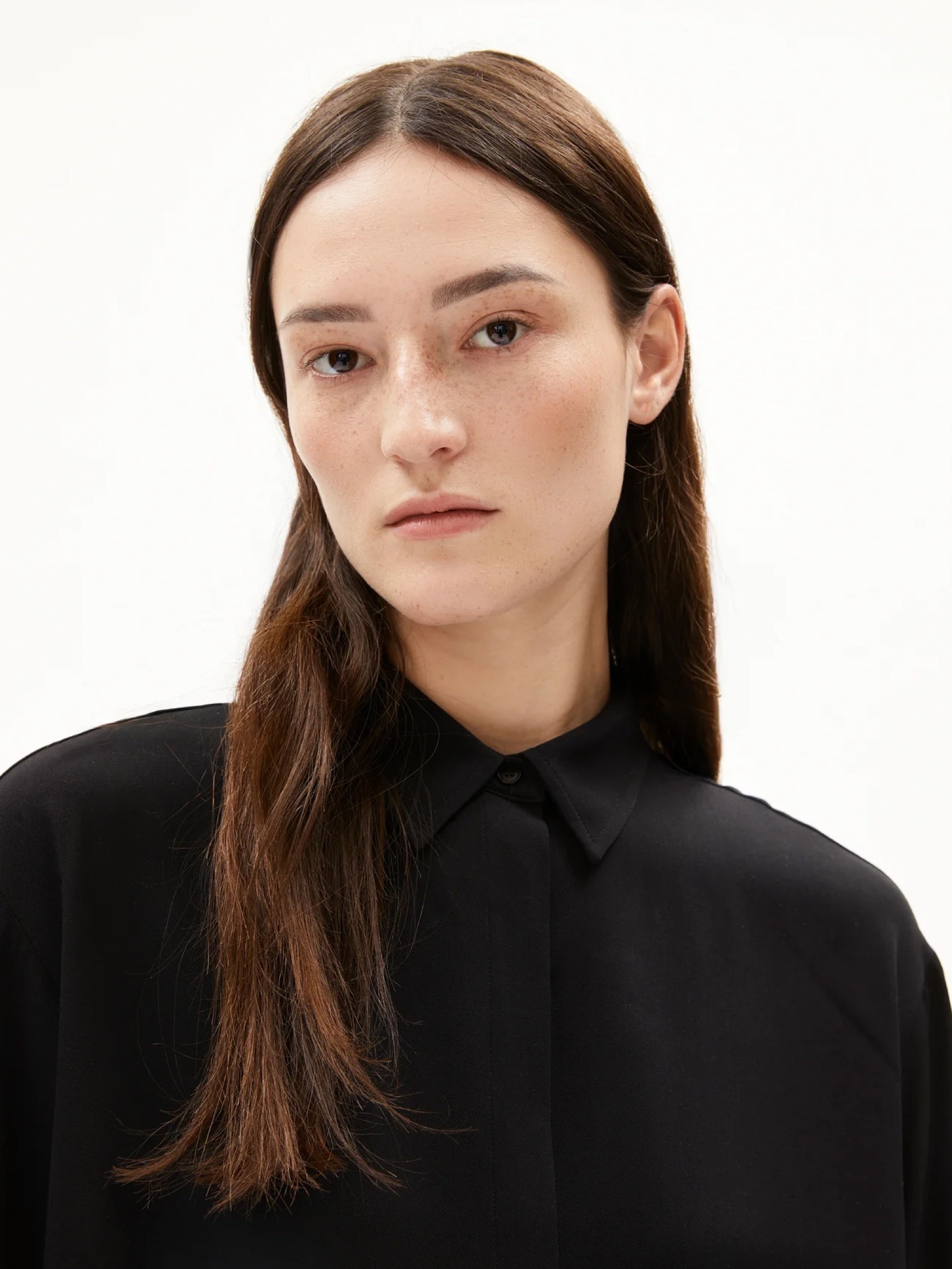 Bluse Larisaana Longsleeve black Armedangels