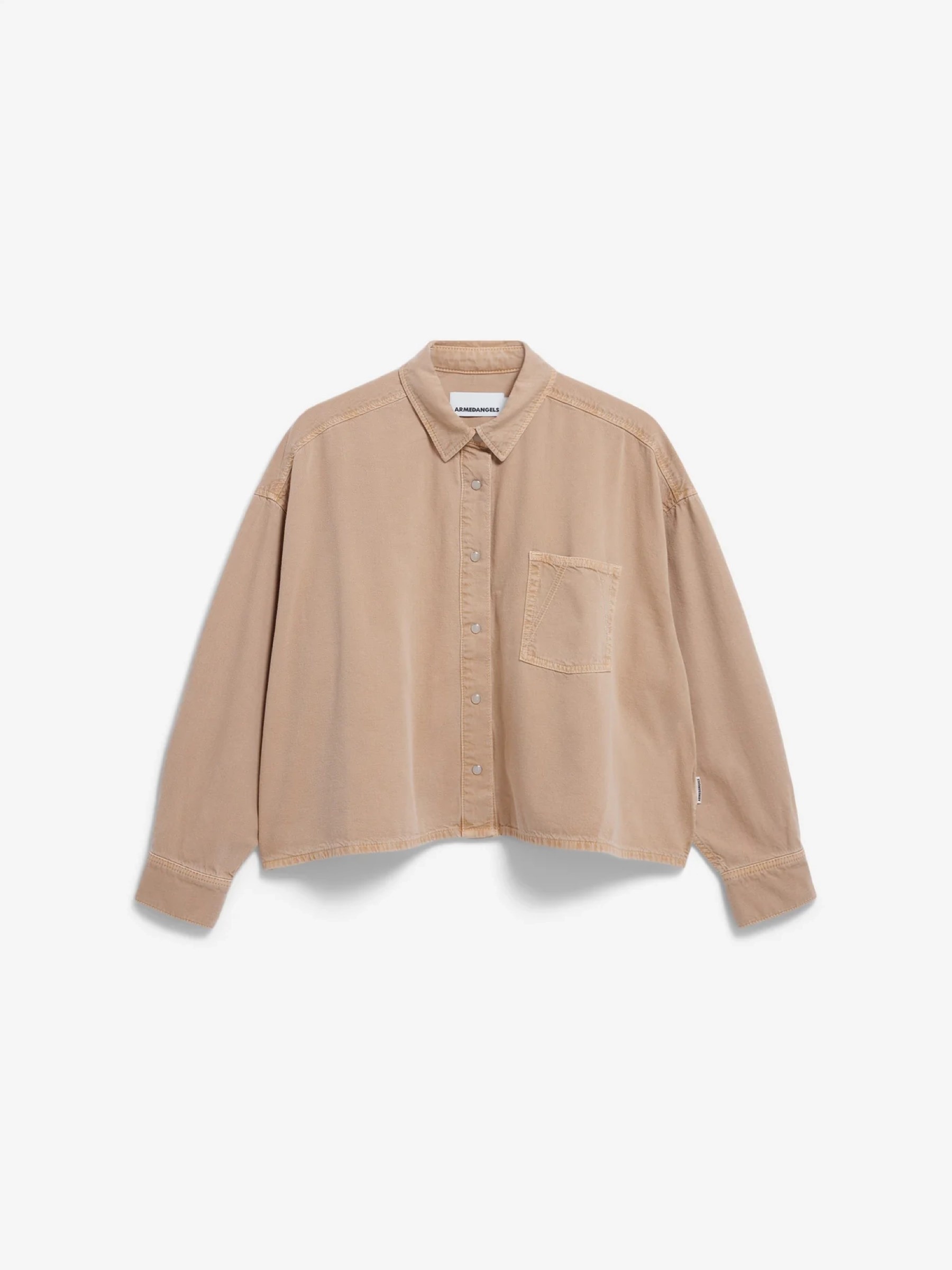 Bluse Nalaani true camel Armedangels