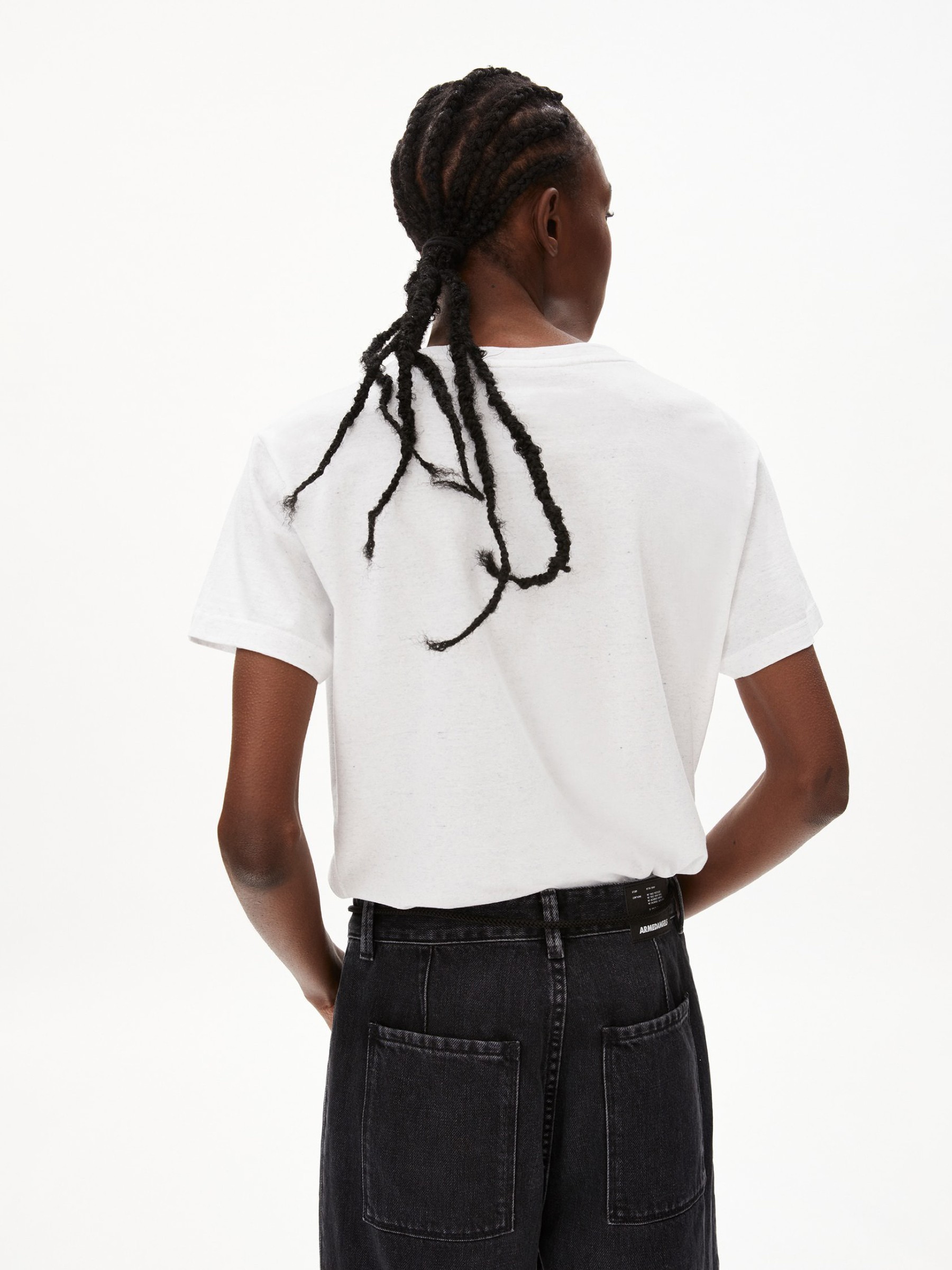 T-Shirt Deaah Iconic used white Armedangels