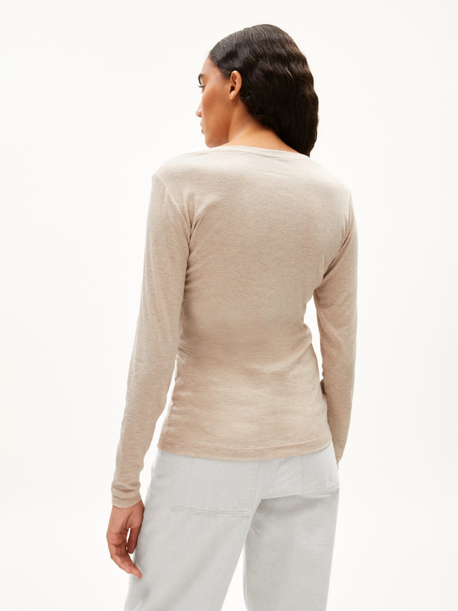Longsleeve Jaaleaa sandstone melange Armedangels