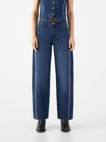 Jeans Hose Ash Barrel Leg dark blue Dawn Denim Jeans Hose Ash Barrel Leg dark blue Dawn Denim
