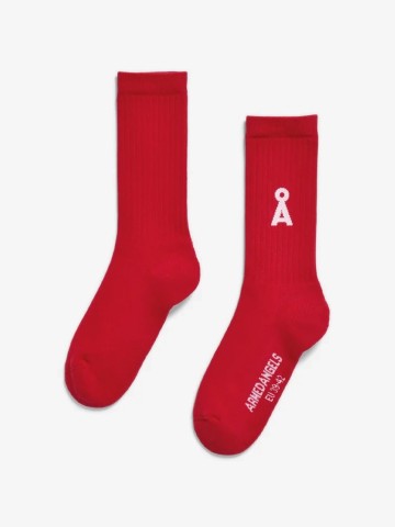 Socke Saamus Bold scarlet red Armedangels Socke Saamus Bold scarlet red Armedangels