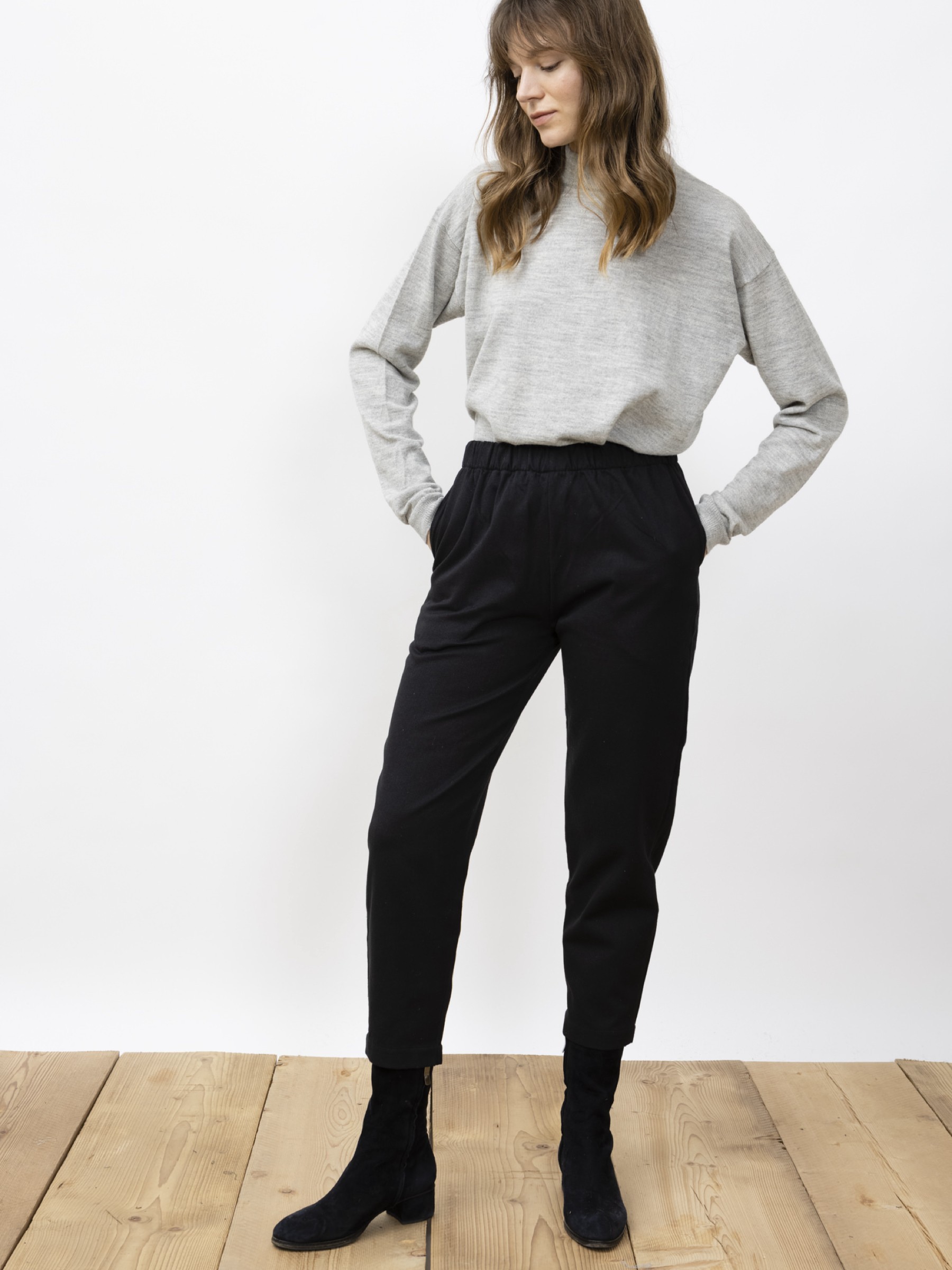 Pullover Arvo Sweater light grey Jungle Folk