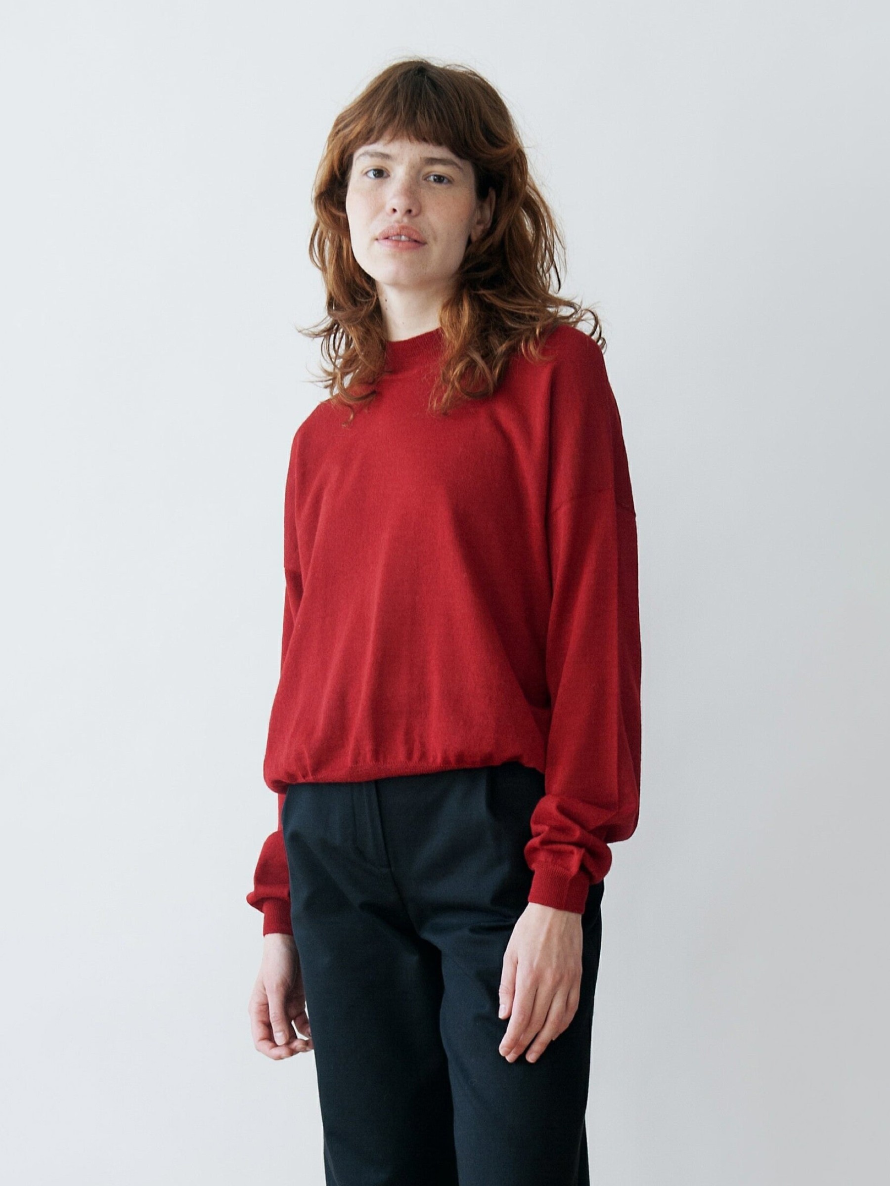 Pullover Arvo Sweater pomegranate Jungle Folk