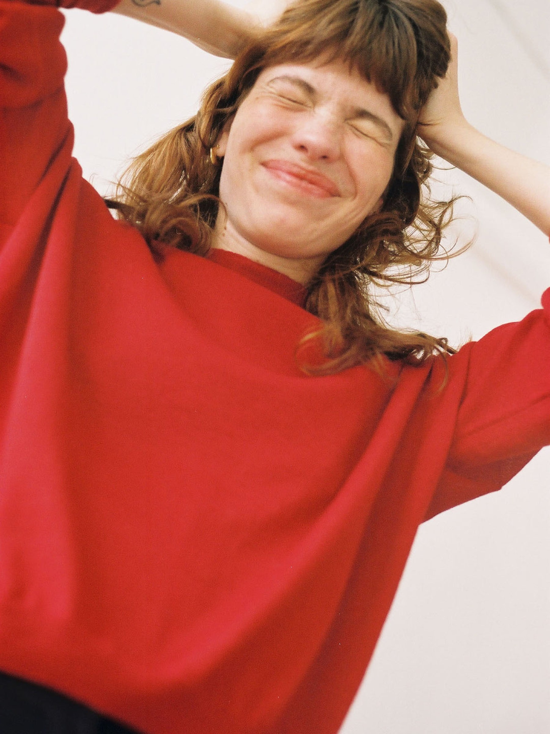 Pullover Arvo Sweater pomegranate Jungle Folk