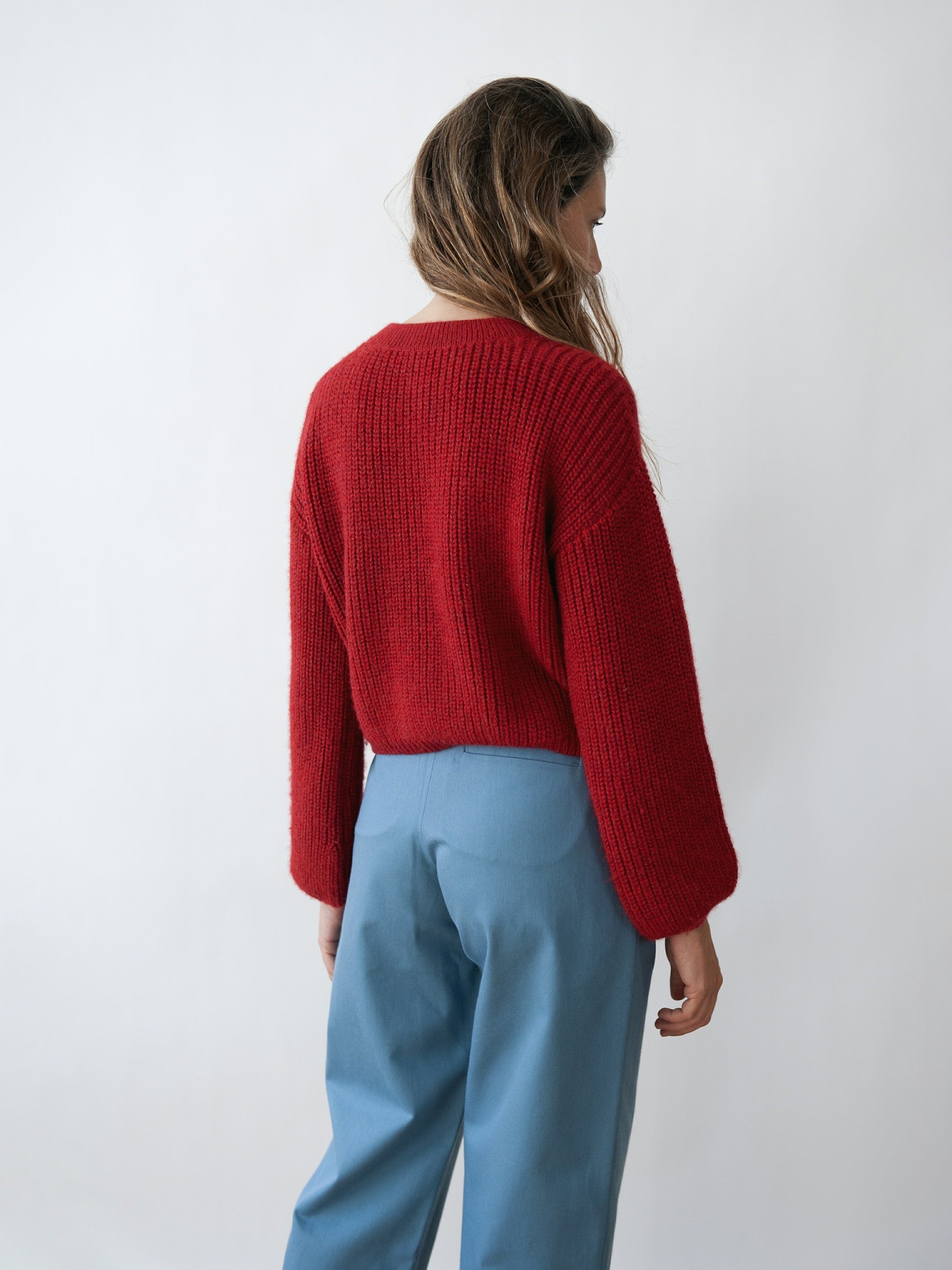 Strickjacke Knit Cardigan Tosca pomegranate Jungle Folk