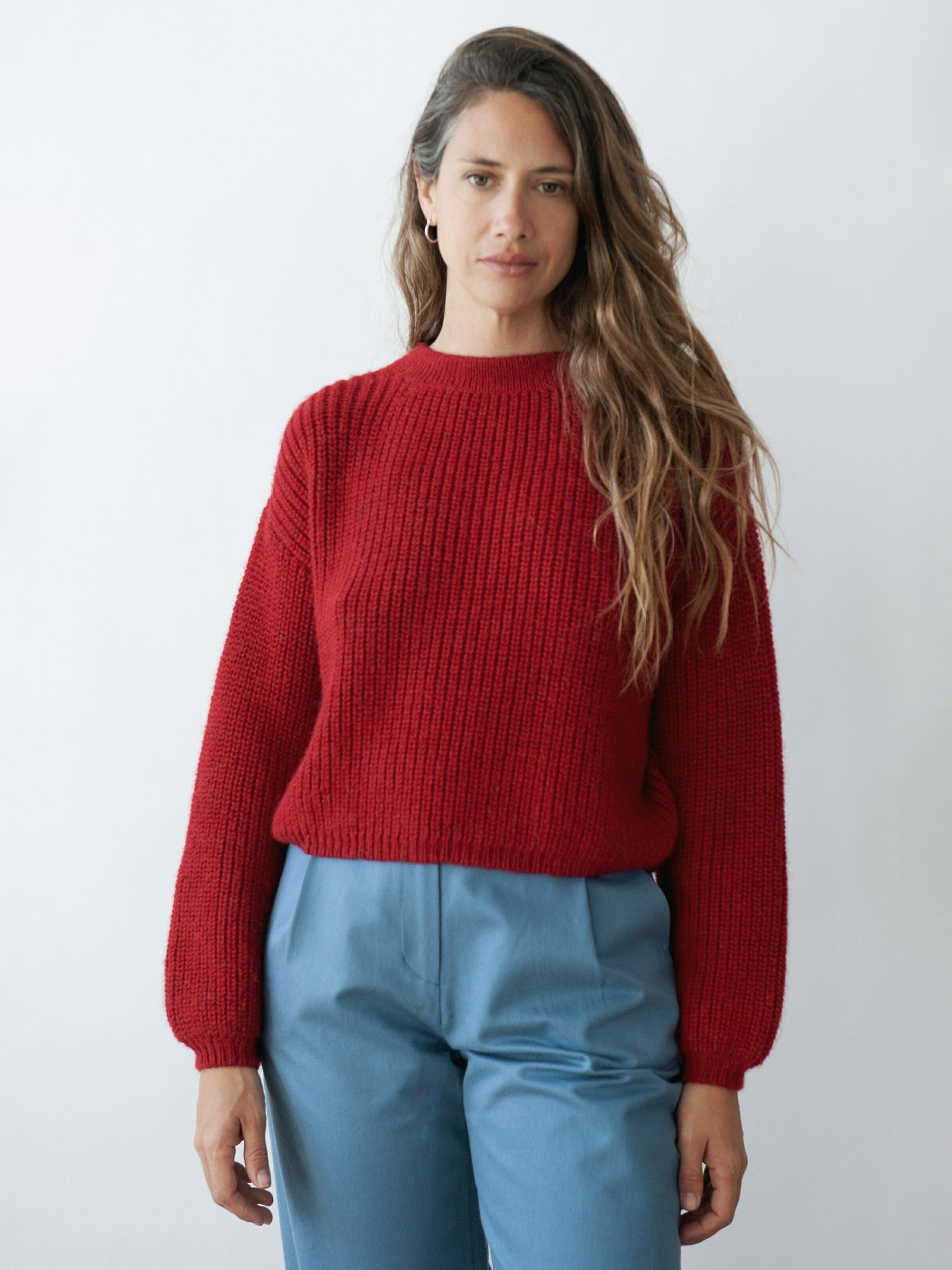 Strickjacke Knit Cardigan Tosca pomegranate Jungle Folk