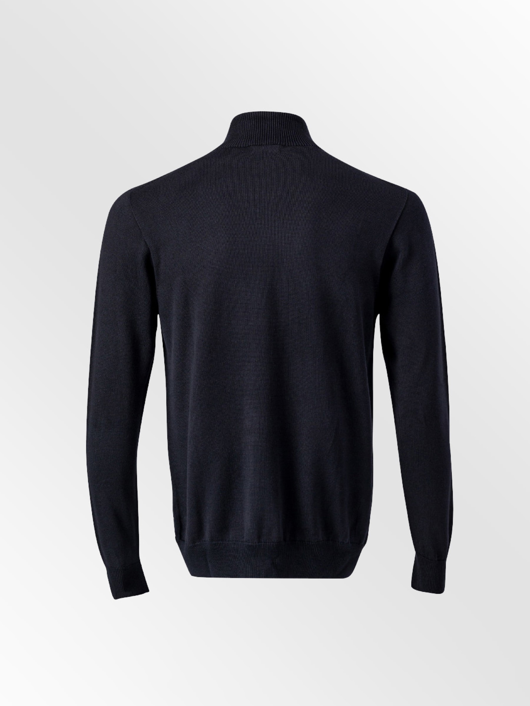 Strickpullover Turtle Neck Men black ZRCL