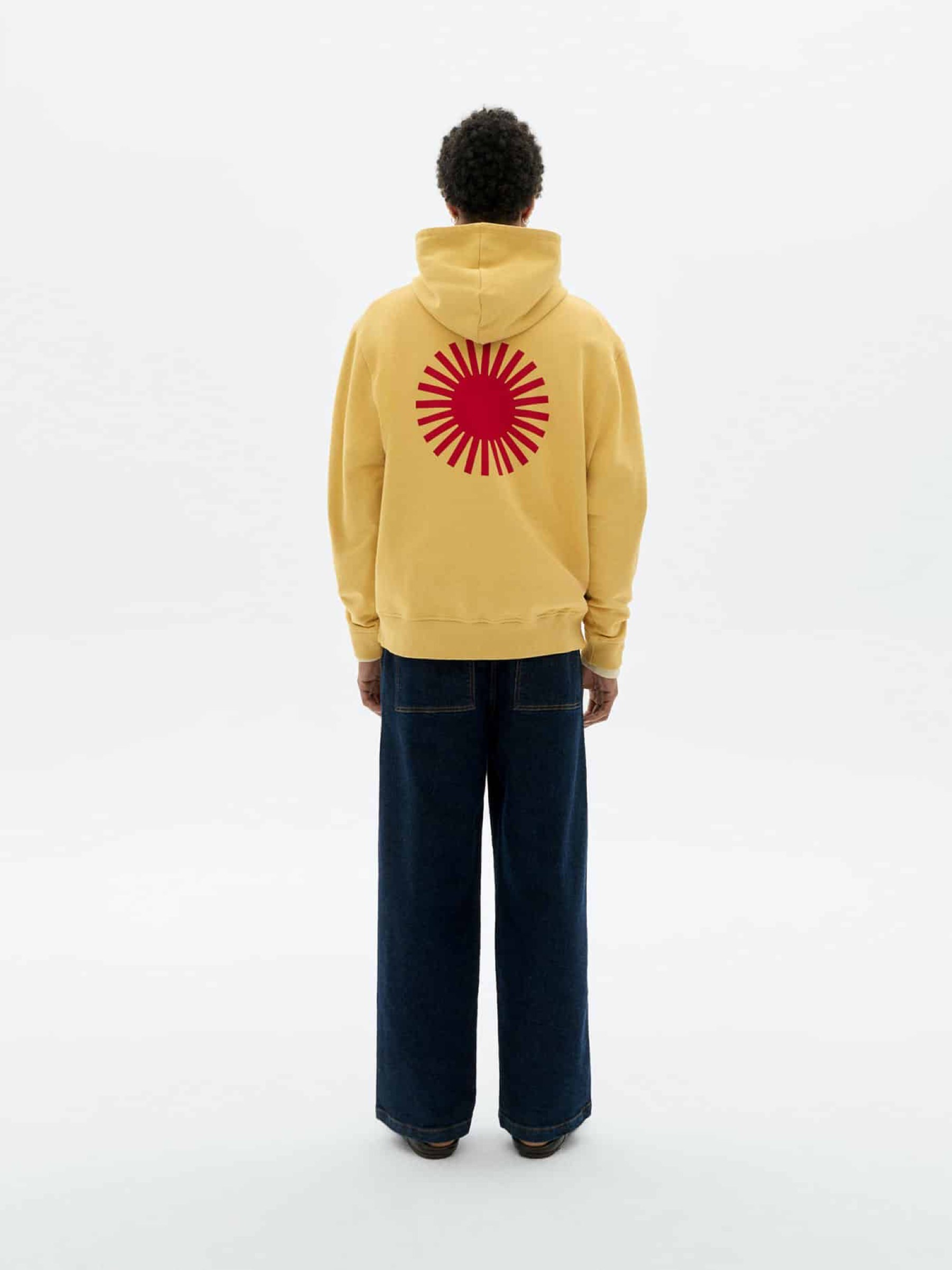 Kapuzenpullover Simon Sweatshirt sol contrast sahara sun Thinking Mu