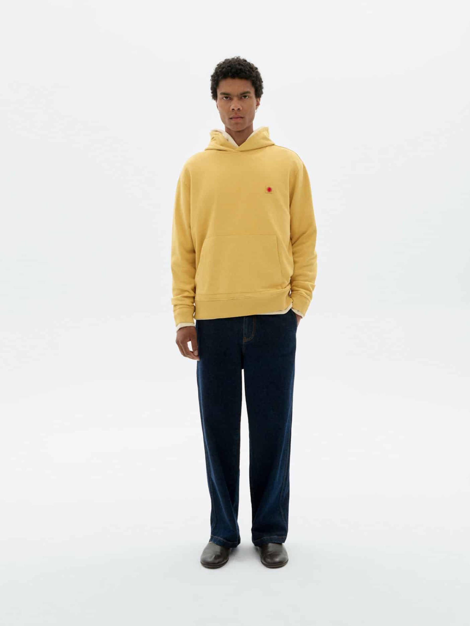 Kapuzenpullover Simon Sweatshirt sol contrast sahara sun Thinking Mu