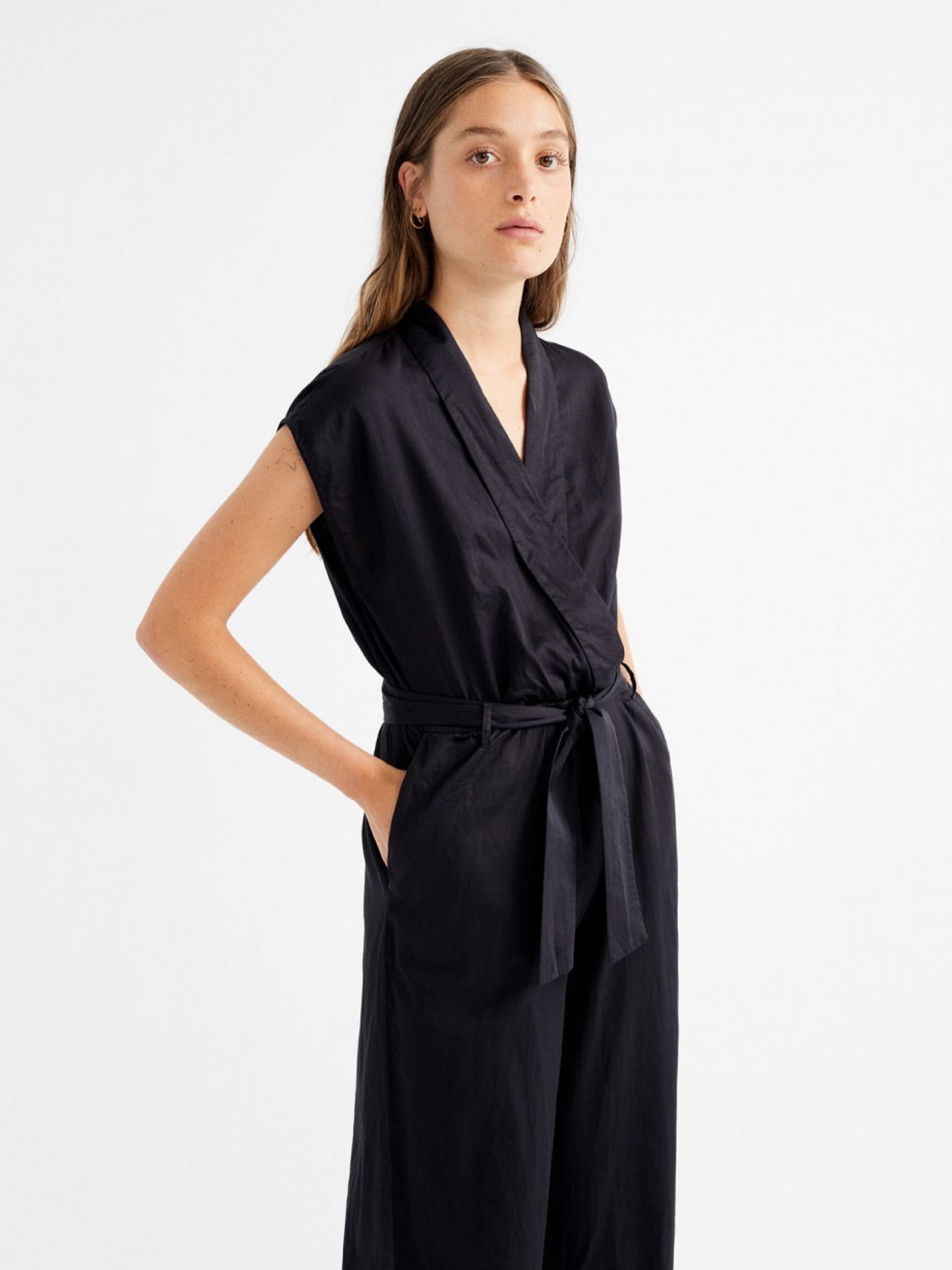 Overall Malawi Jumpsuit black Thinking Mu