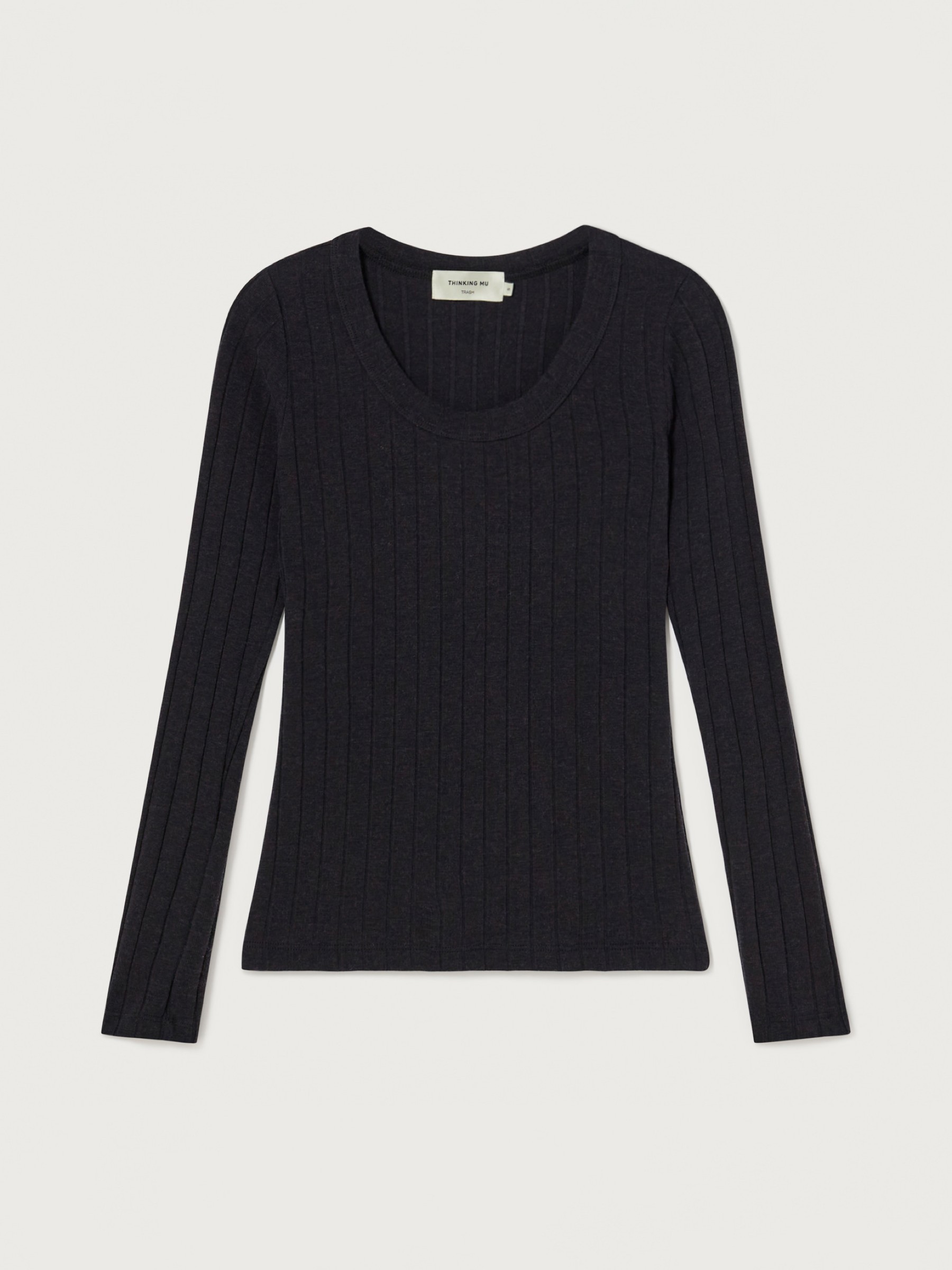 Longsleeve Trash Casilda Top black Thinking Mu