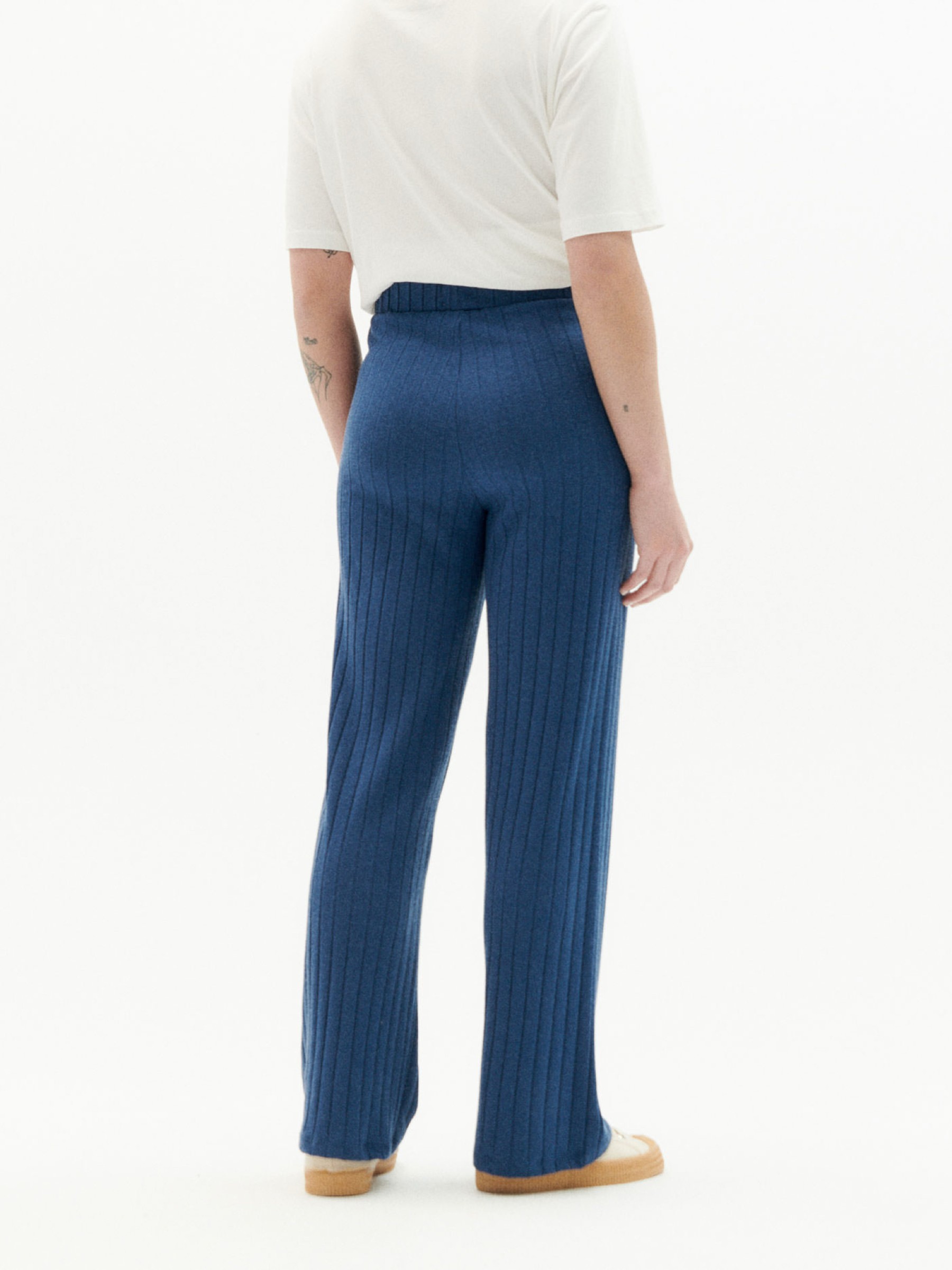 Hose Trash Dalia Pants navy Thinking Mu