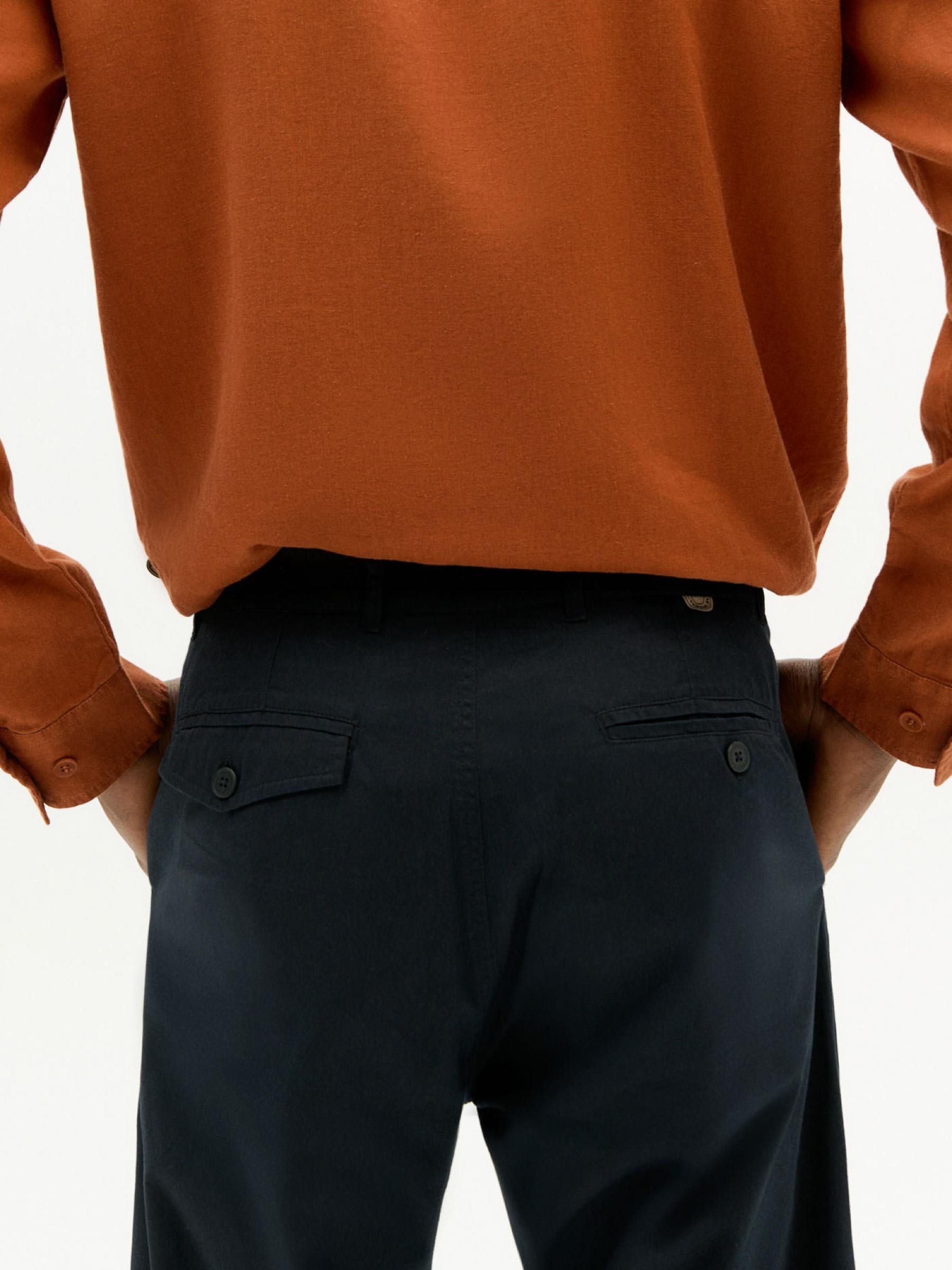 Hose Light Moero Pants navy Thinking Mu