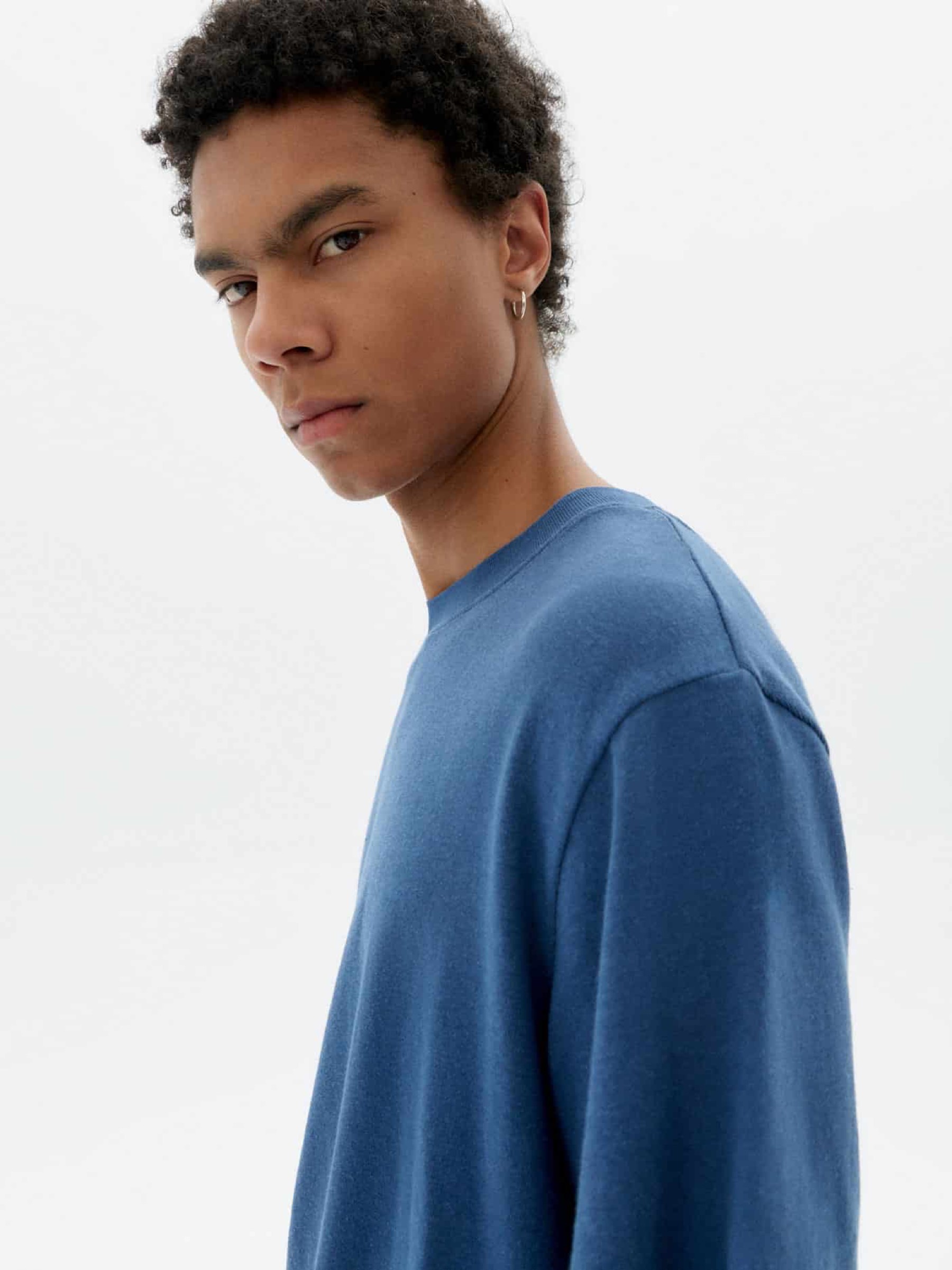 T-Shirt Roy Tee dark heritage hemp Thinking Mu
