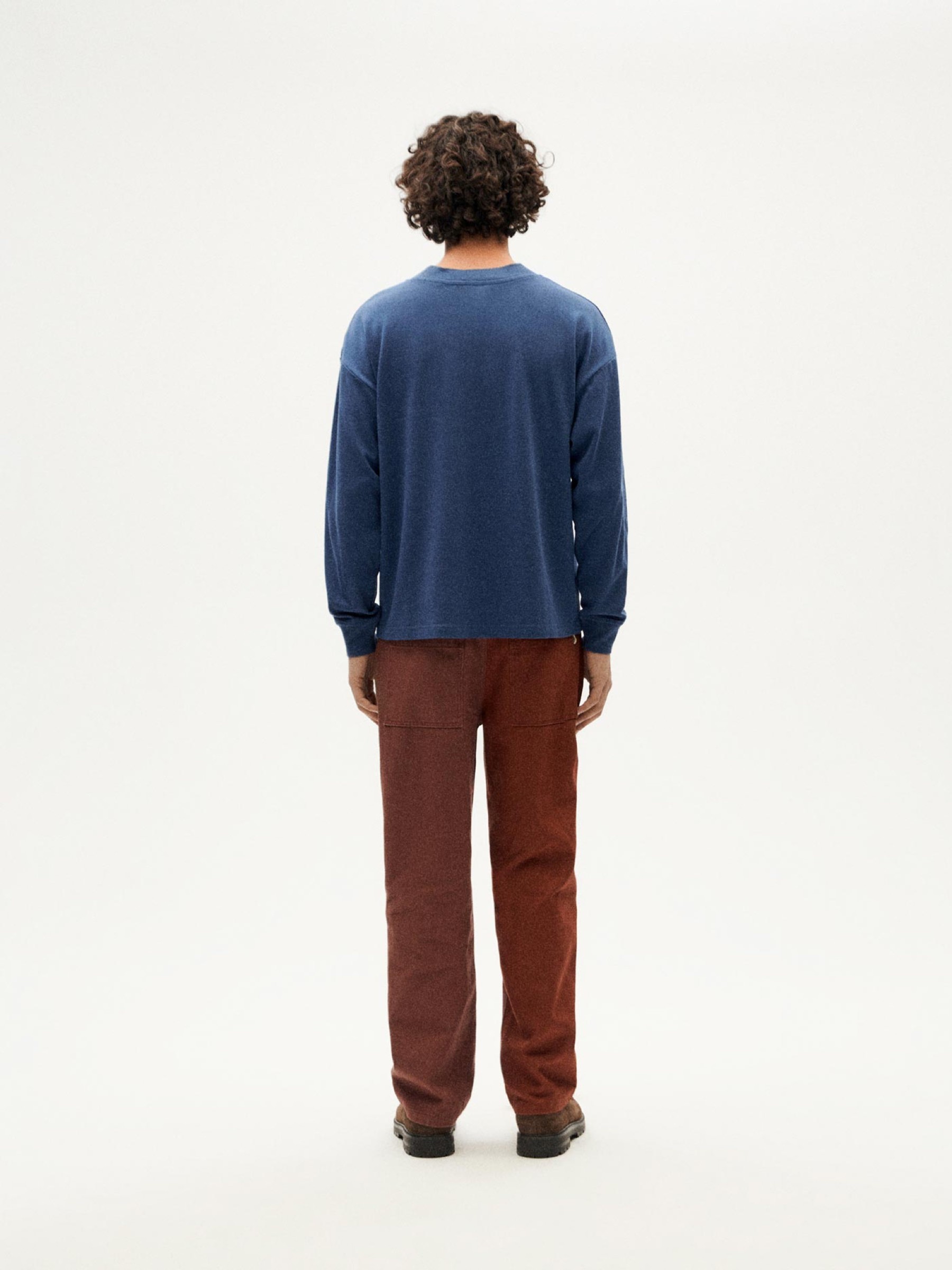 Longsleeve Doug T-Shirt dark heritage hemp Thinking Mu