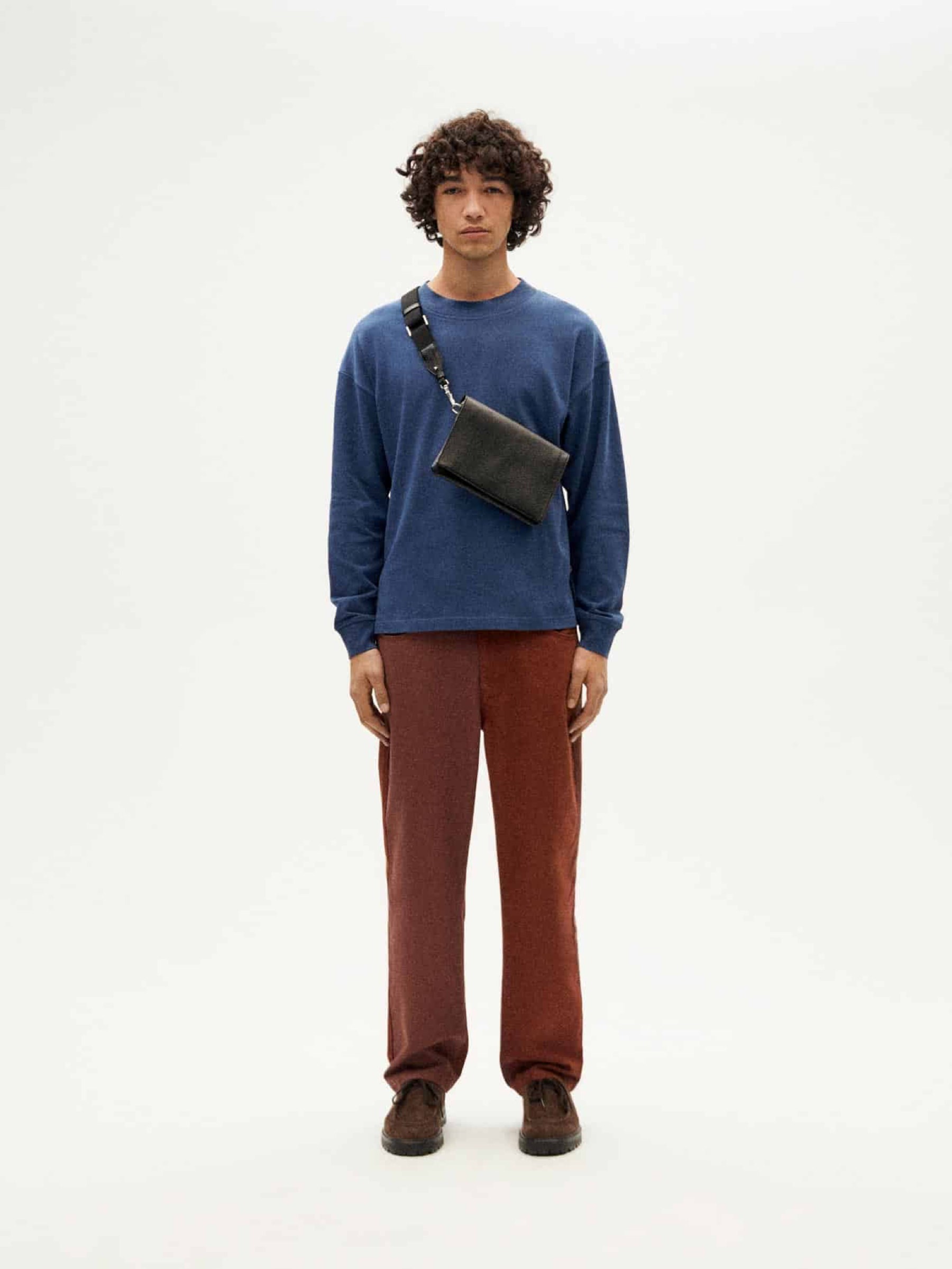 Longsleeve Doug T-Shirt dark heritage hemp Thinking Mu