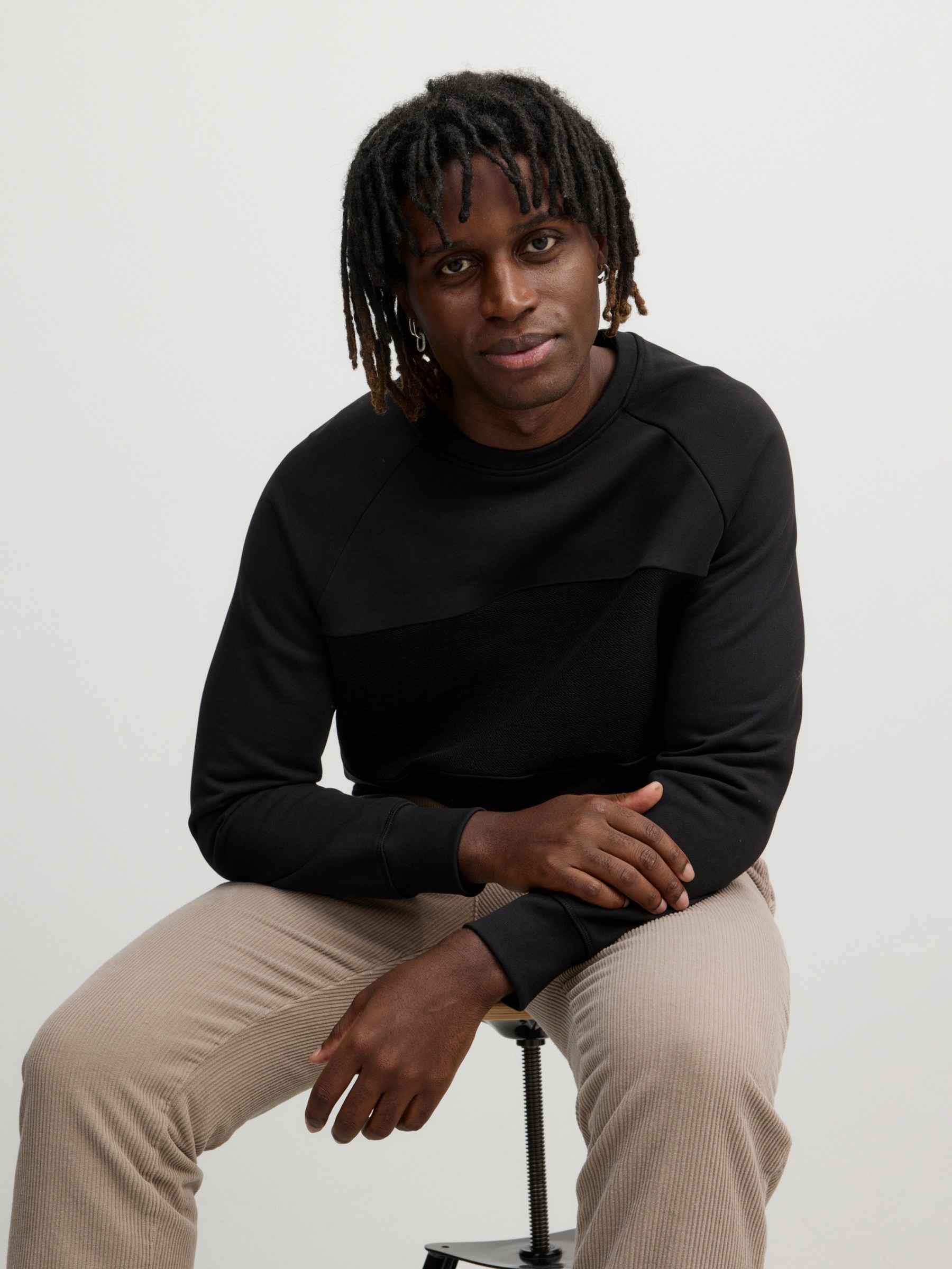 Pullover Sweatshirt Chervil black Recolution