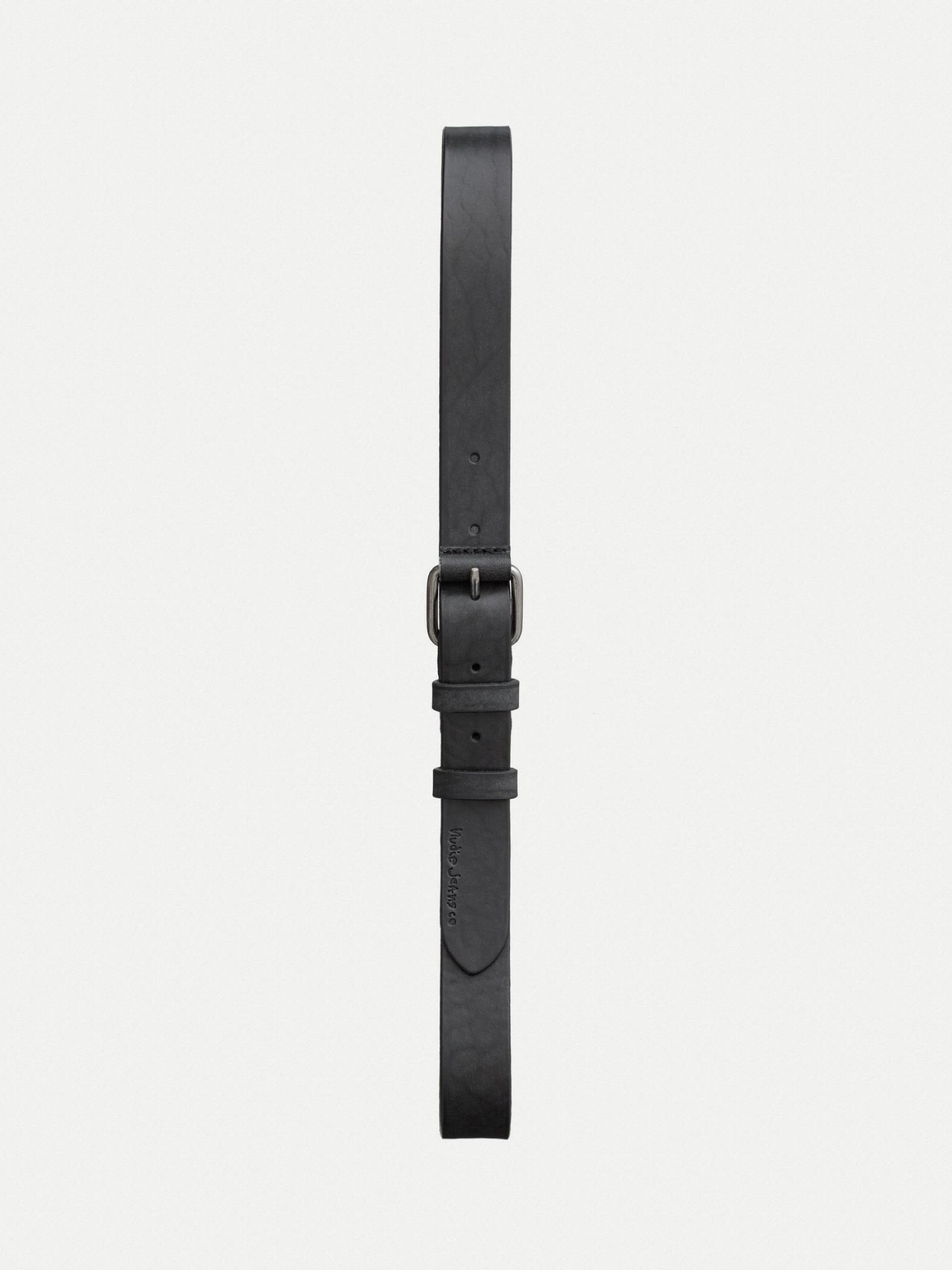 Gürtel Dwayne Leather Belt black Nudie Jeans