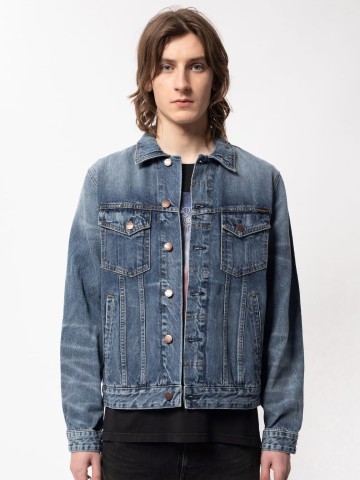 Jeansjacke Bobby Denim blue tribe Nudie Jeans