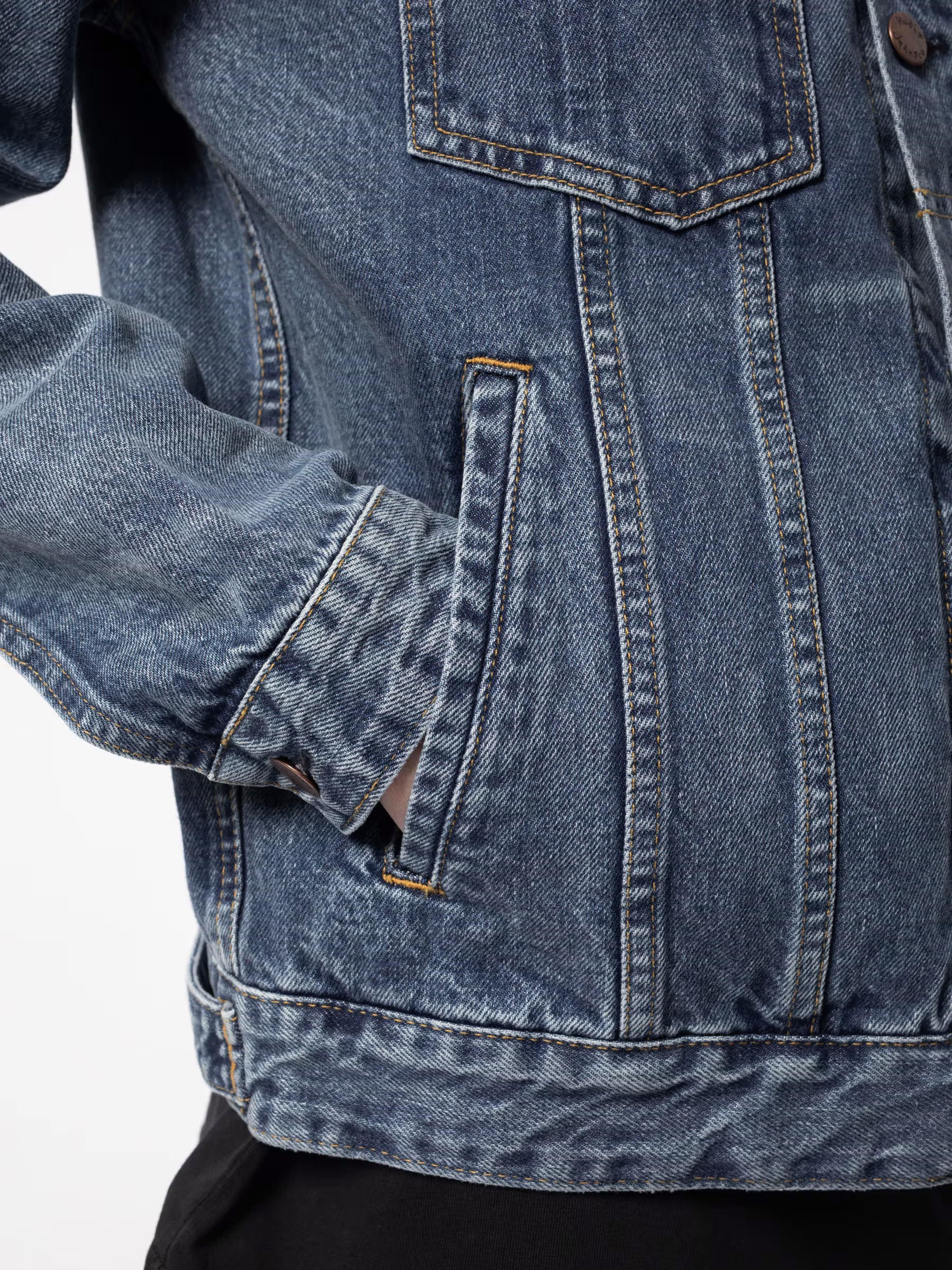 Jeansjacke Bobby Denim blue tribe Nudie Jeans