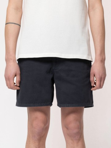 Kurze Hose Luke Shorts Solid navy Nudie Jeans