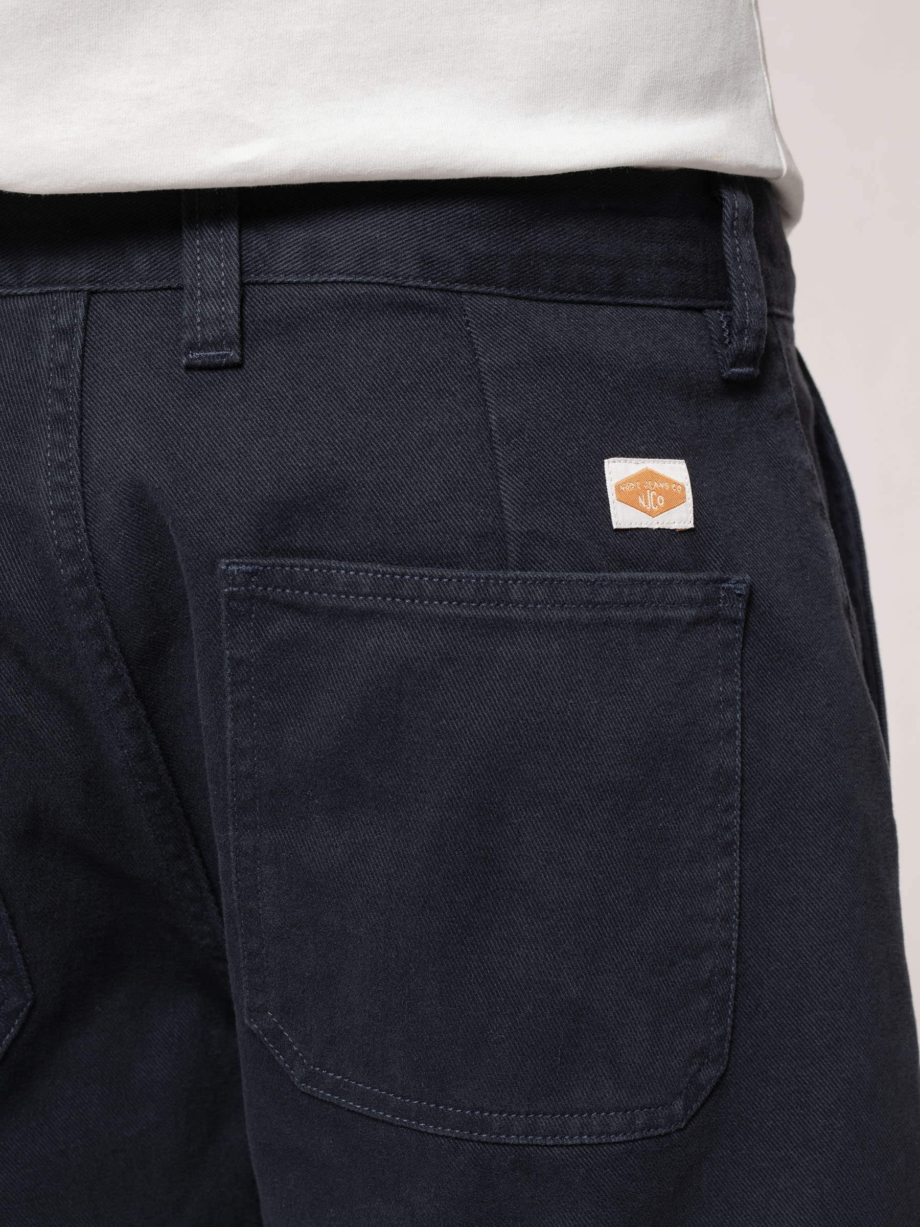Kurze Hose Luke Shorts Solid navy Nudie Jeans