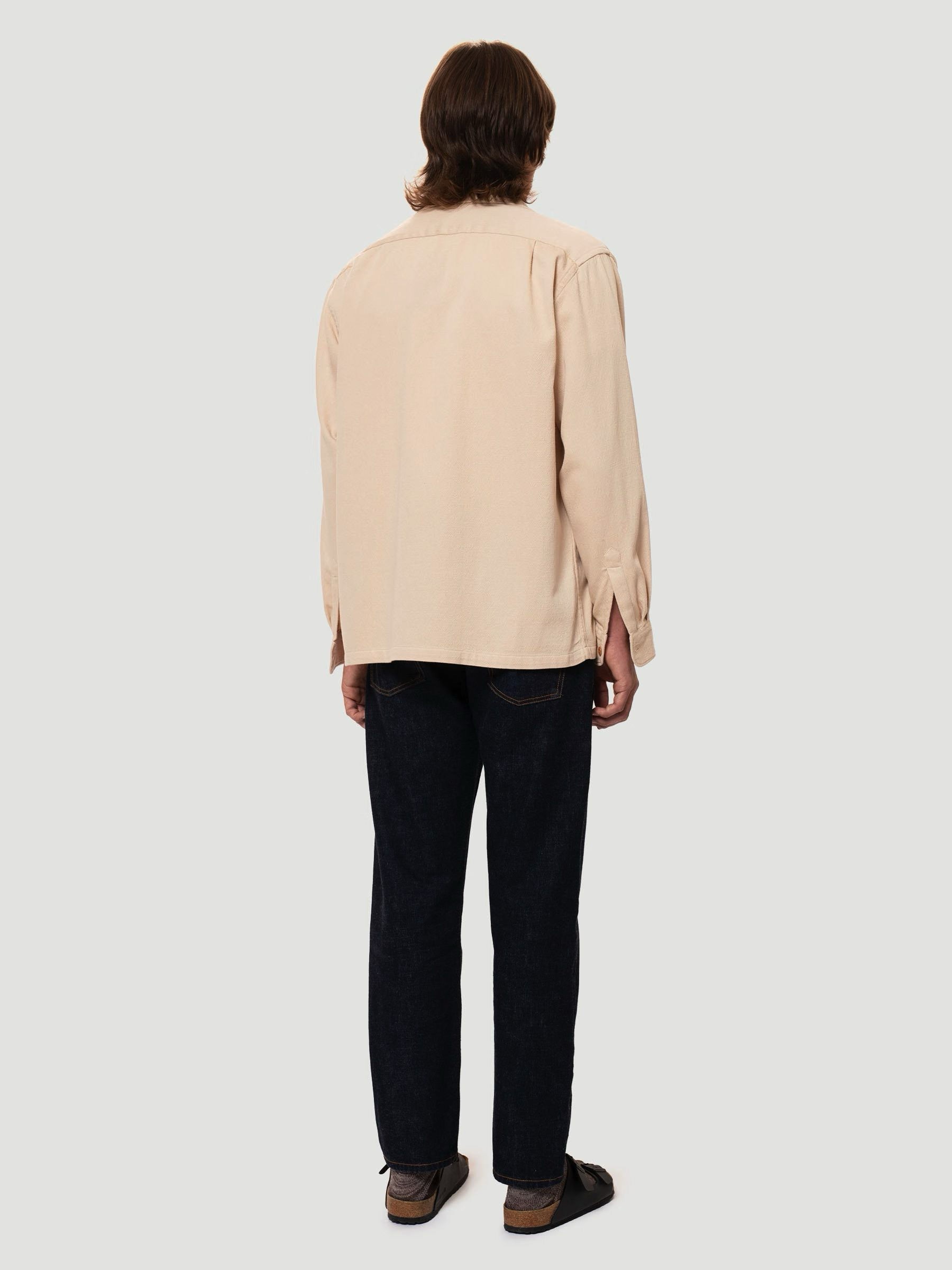 Hemd Vincent Floral cream Nudie Jeans