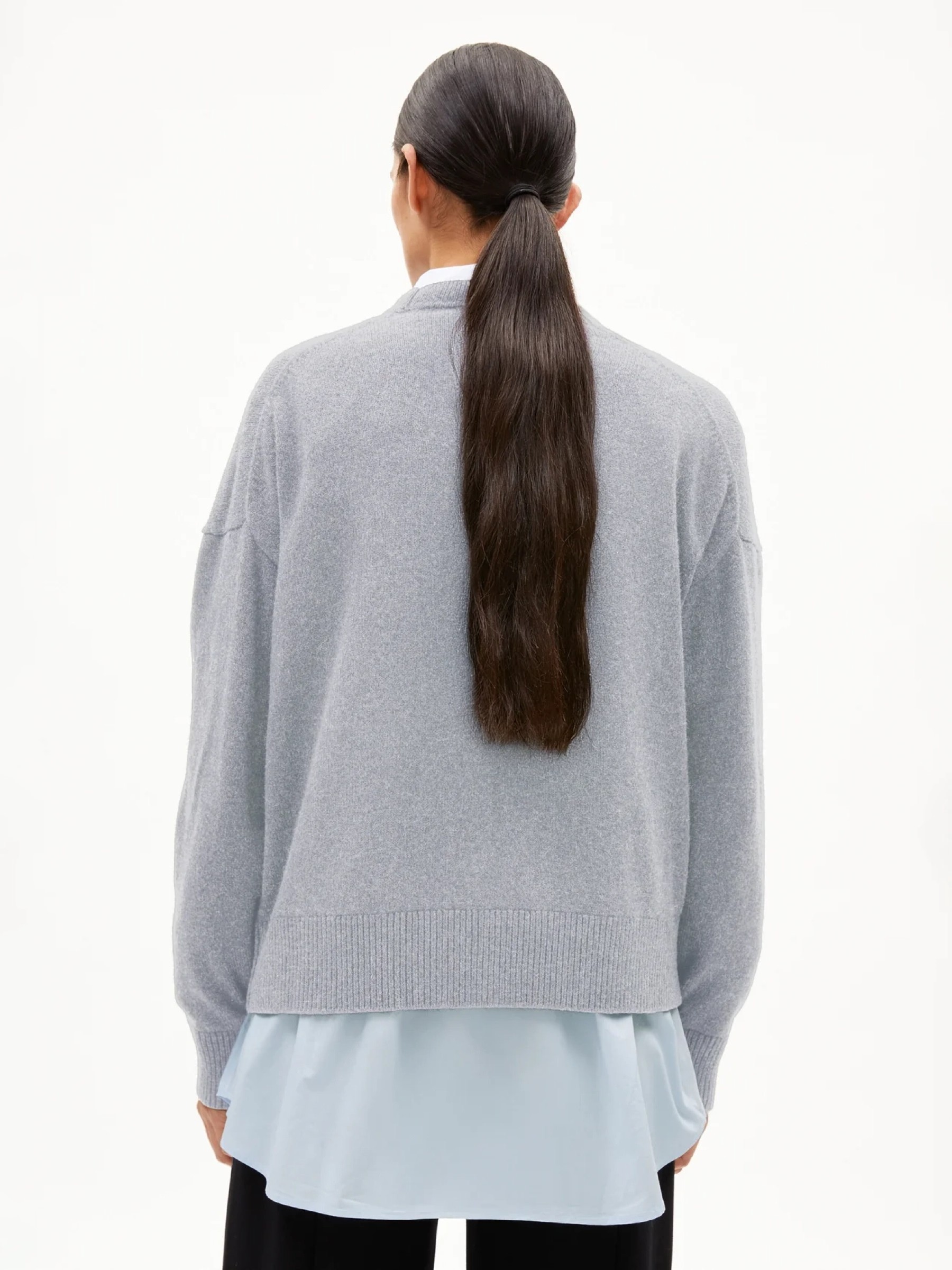 Cardigan Kaaja silver melange Armedangels