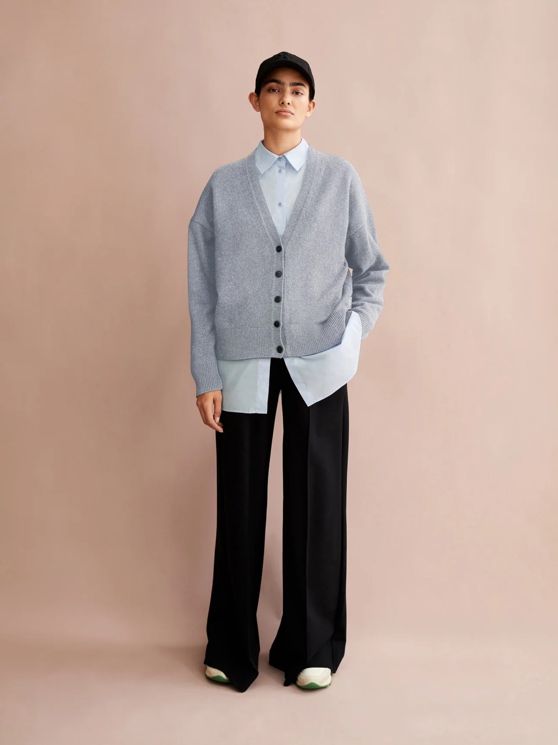 Cardigan Kaaja silver melange Armedangels