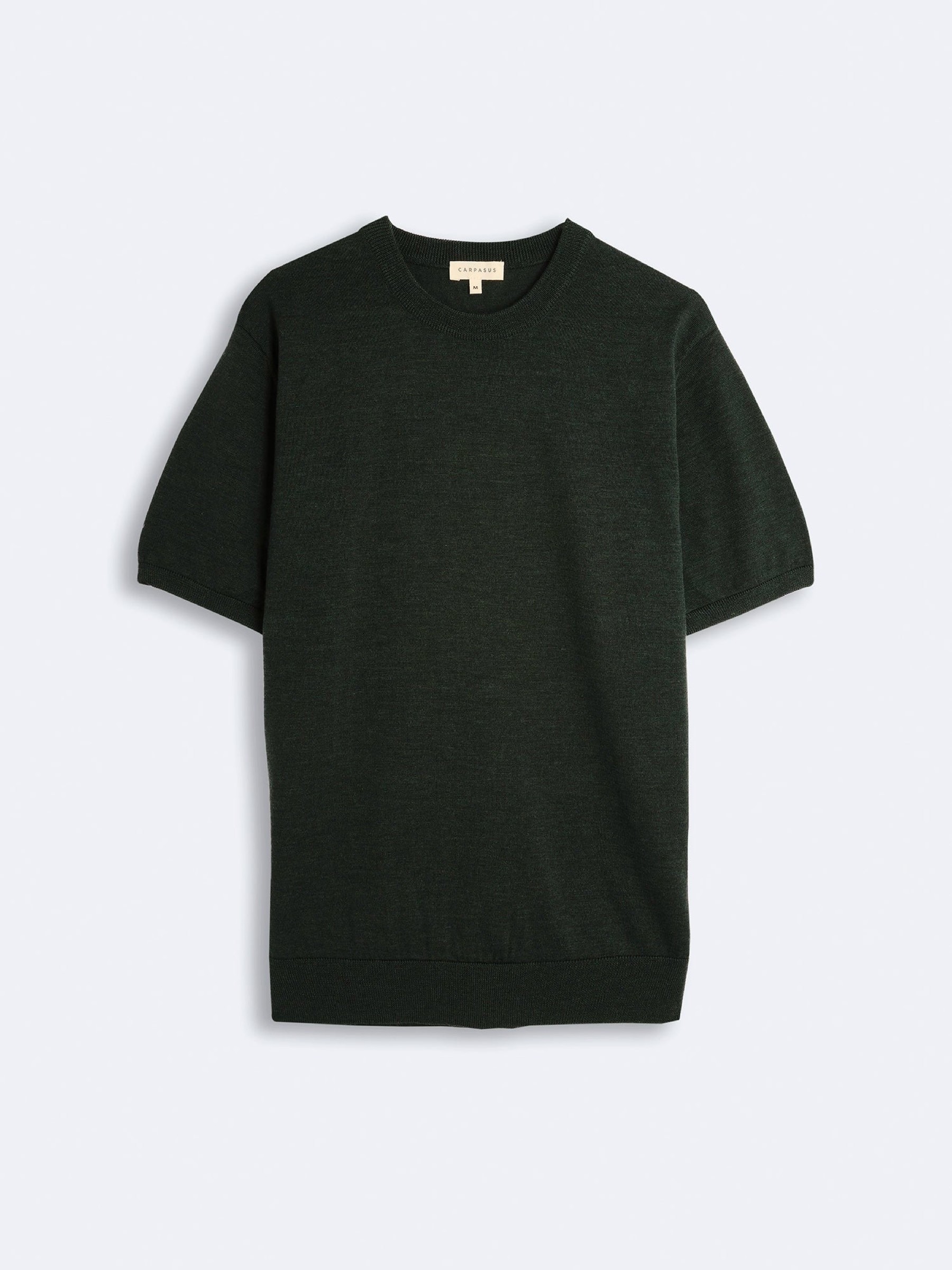 T-Shirt Merino Folha moss Carpasus