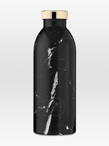 Thermosflasche Clima black marble 24Bottles