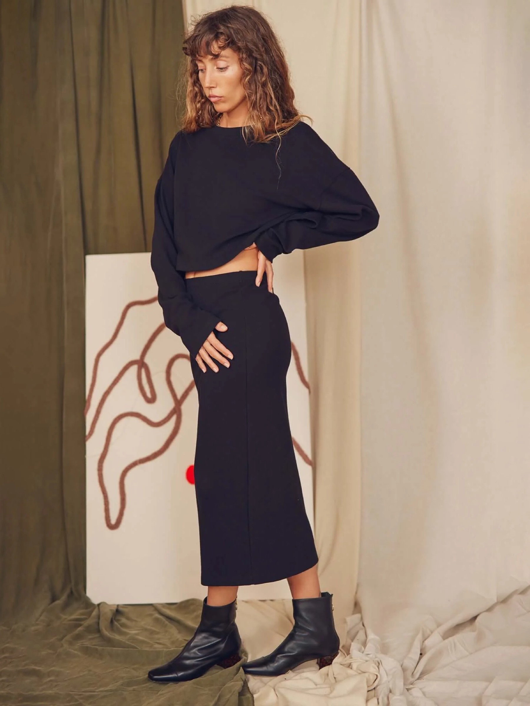 Longsleeve black Cossac