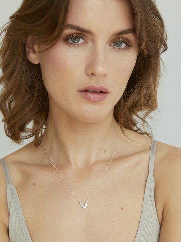 Halskette Quintet Pendant Necklace silver Wild Fawn