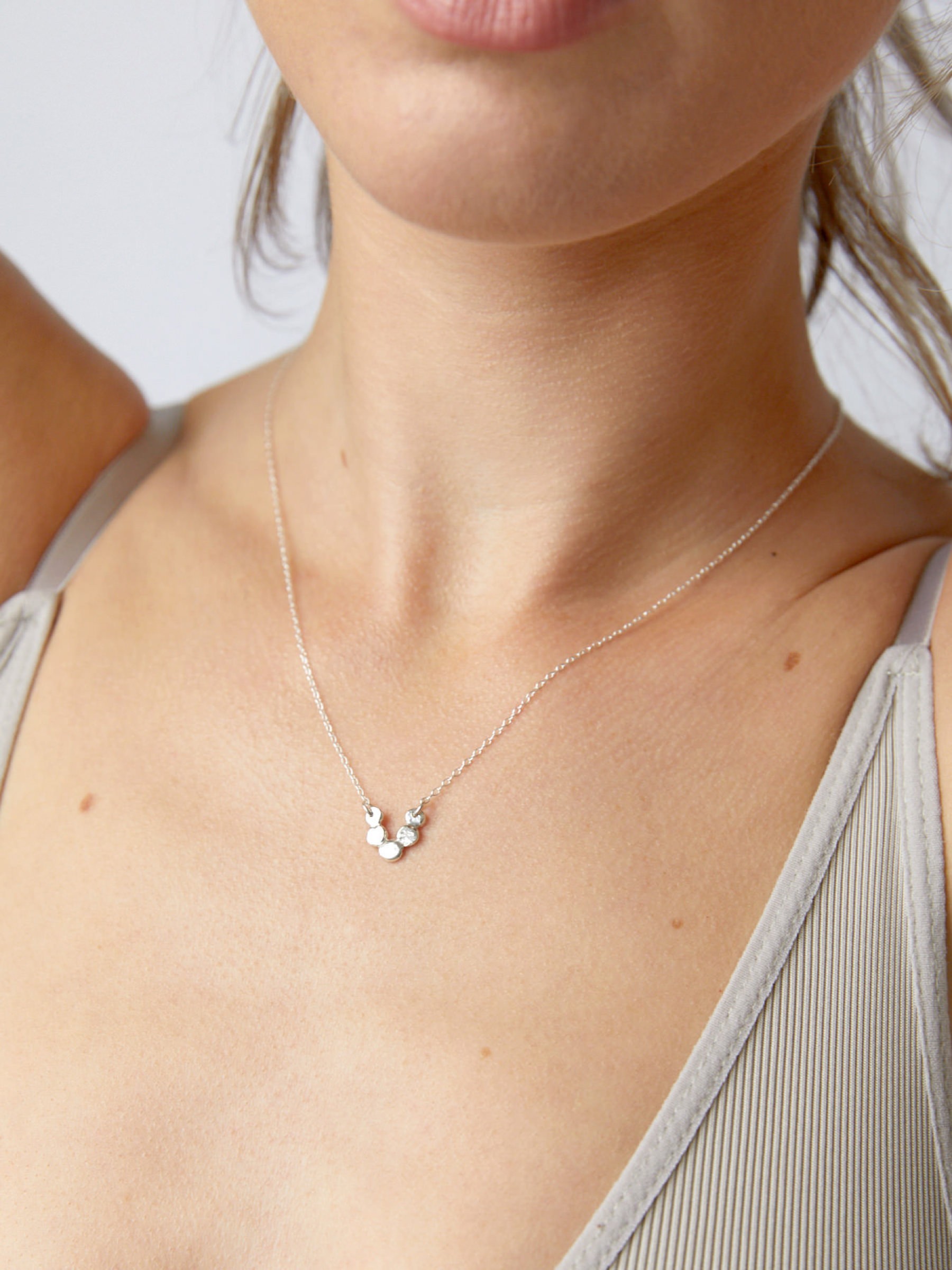 Halskette Quintet Pendant Necklace silver Wild Fawn