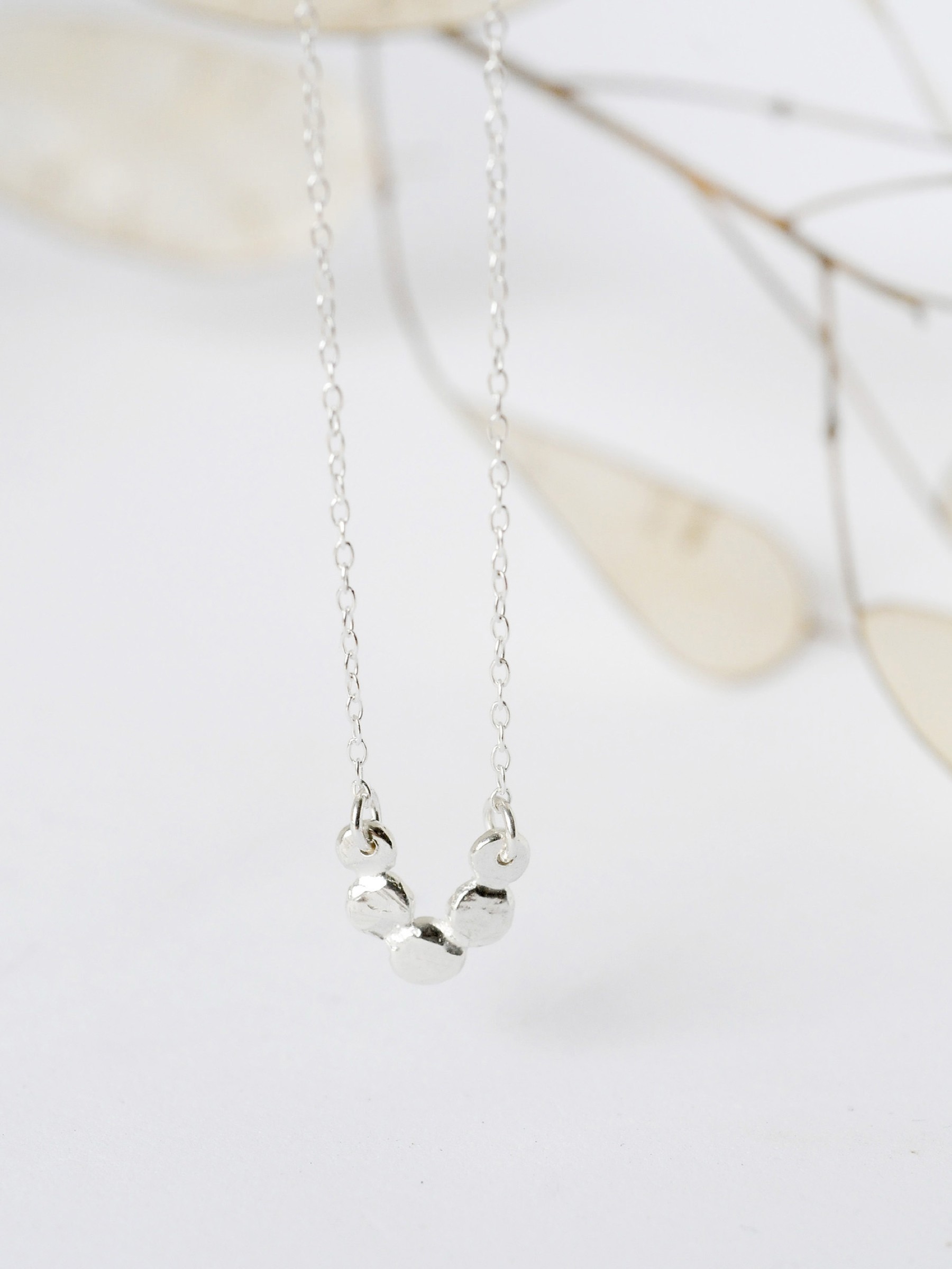 Halskette Quintet Pendant Necklace silver Wild Fawn