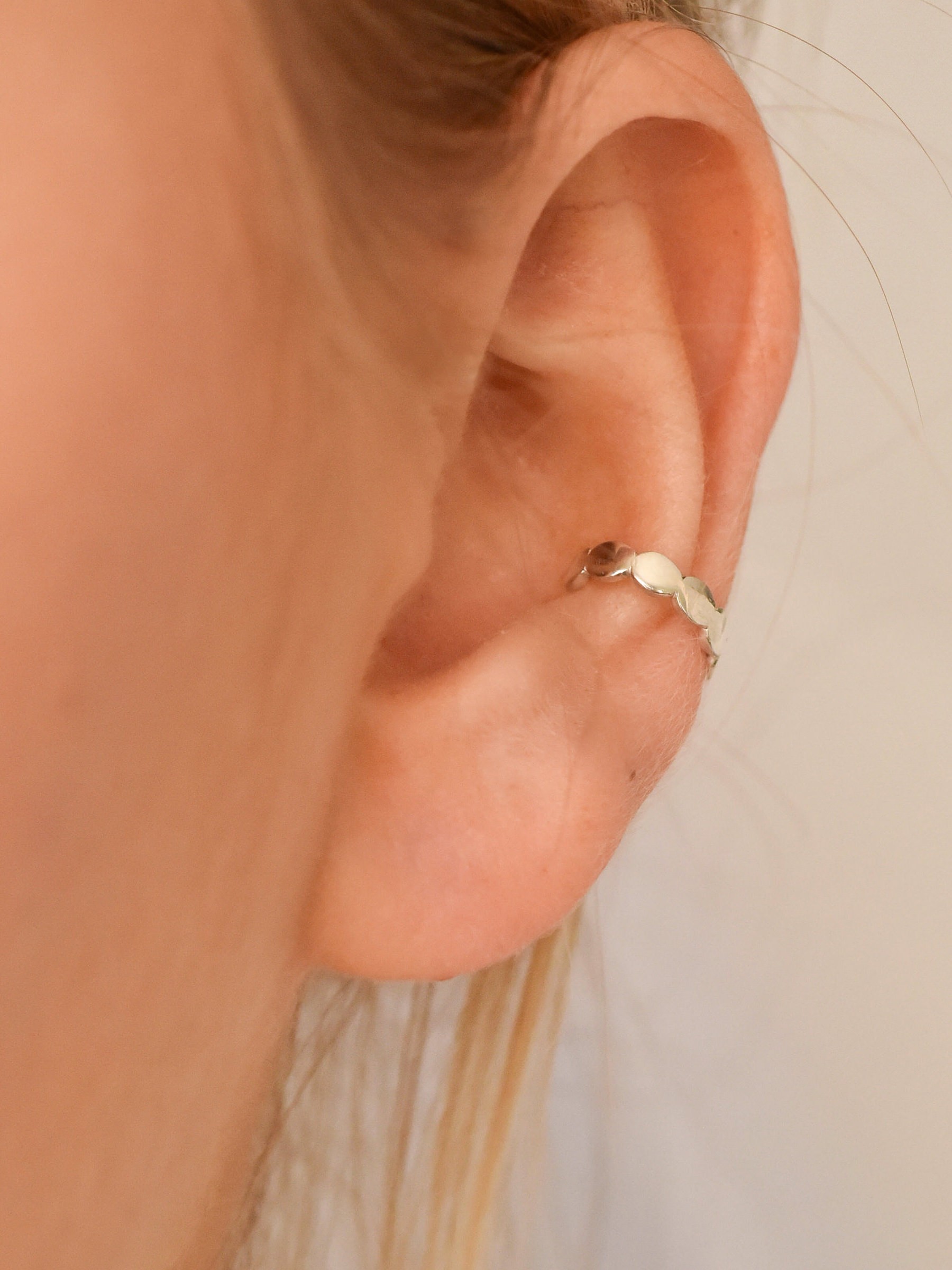 Ohrringe Beaded Ear Cuff silver Wild Fawn