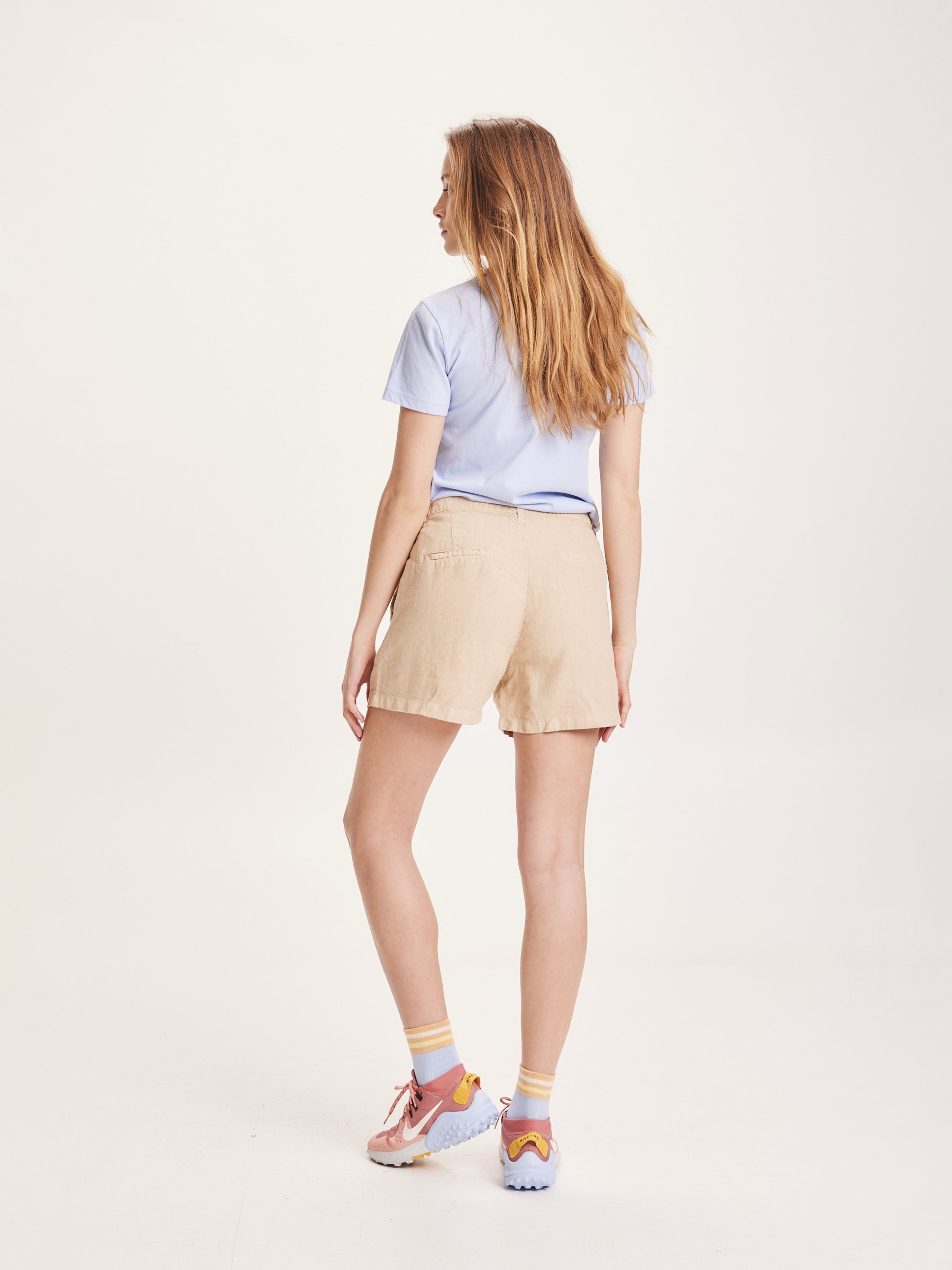 Kurze Hose Senna Loose Shorts safari Knowledge Cotton Apparel