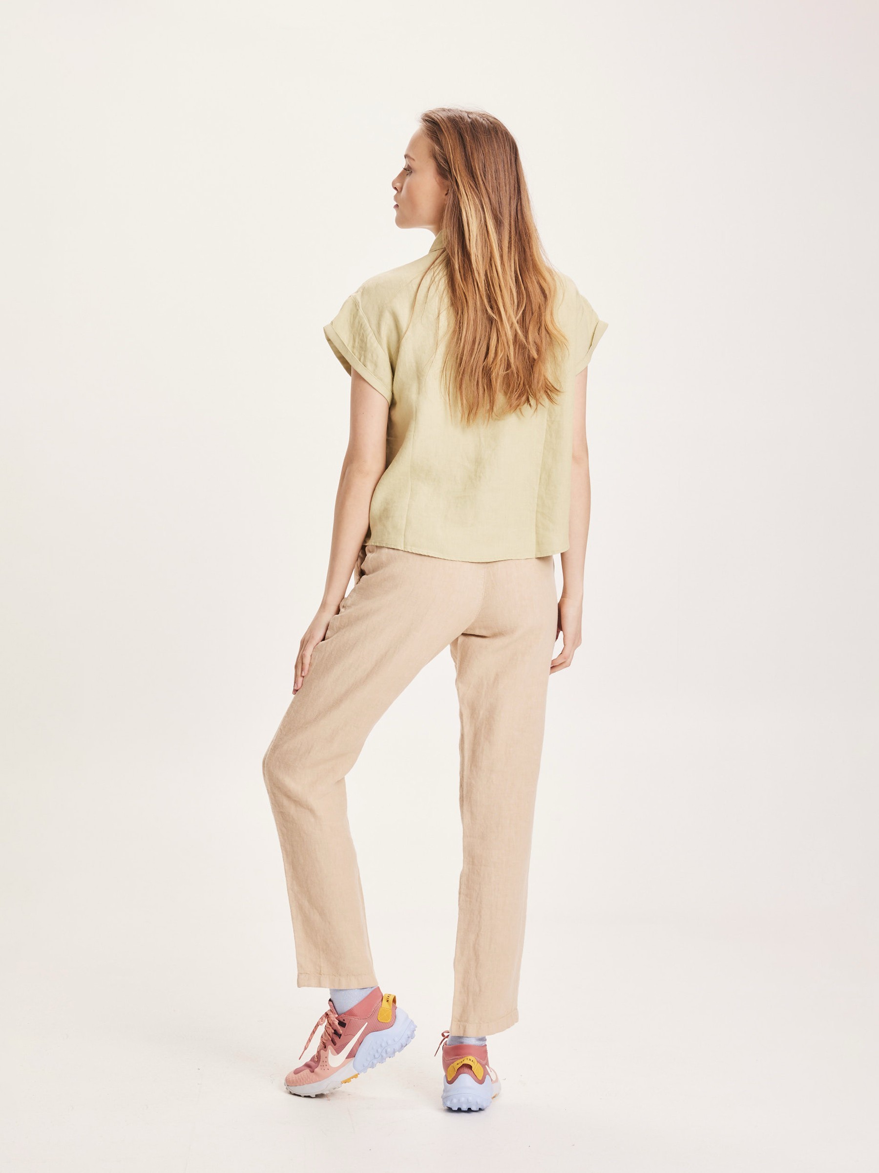 Hose Senna Loose Pants safari Knowledge Cotton Apparel
